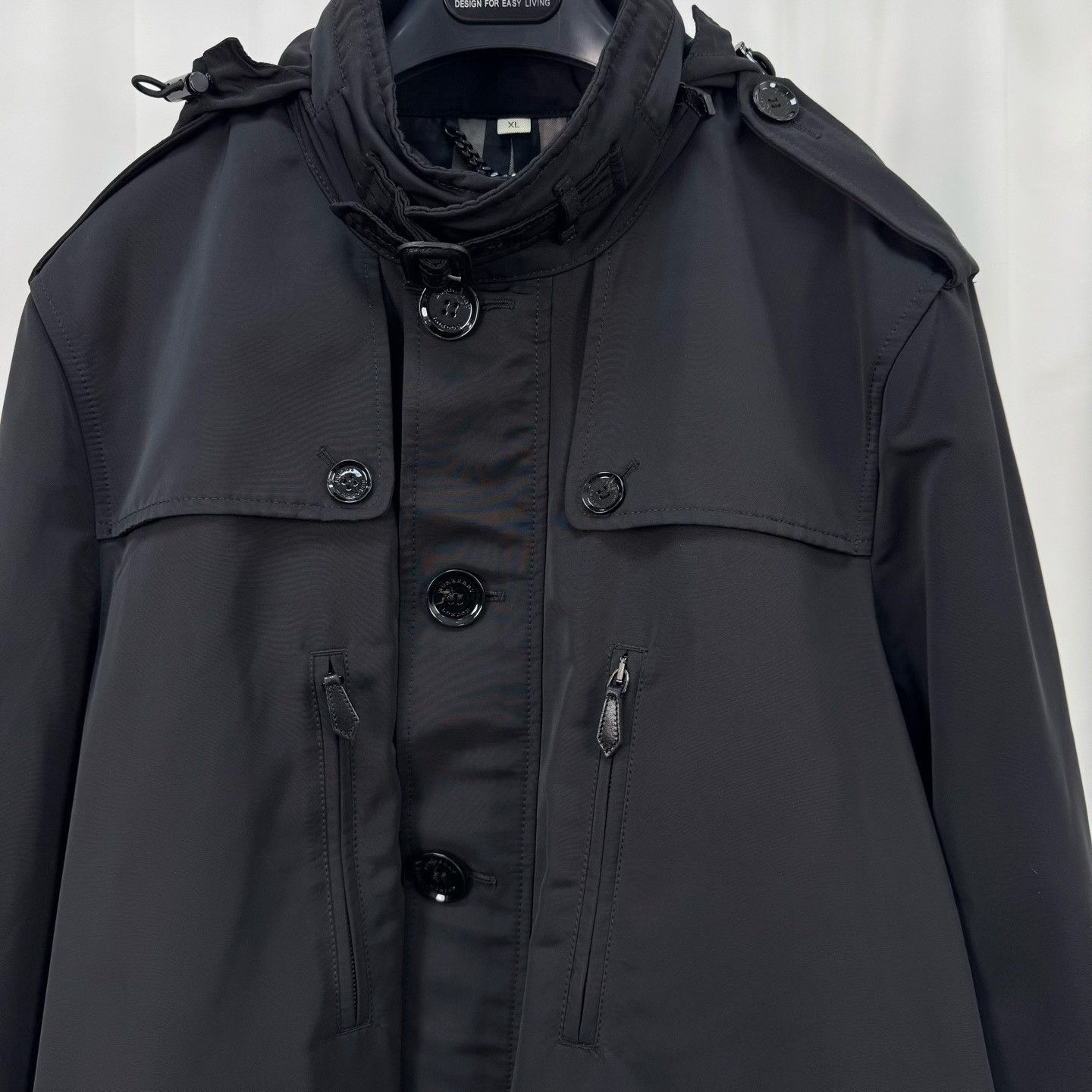 Burberry Burberry Check Lined Field Jacket Black XL Size US XL / EU 56 / 4 - 4 Thumbnail