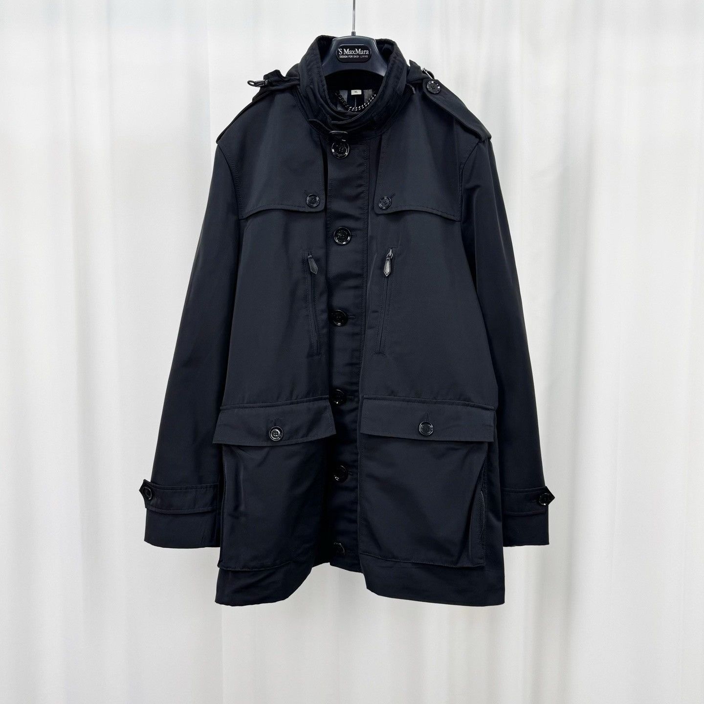 Burberry Burberry Check Lined Field Jacket Black XL Size US XL / EU 56 / 4 - 2 Thumbnail