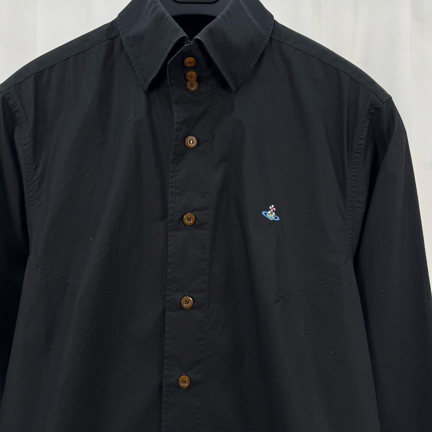Vivienne Westwood Vivienne Westwood Orb Embroidered Shirt EU 48 Size US M / EU 48-50 / 2 - 4 Thumbnail