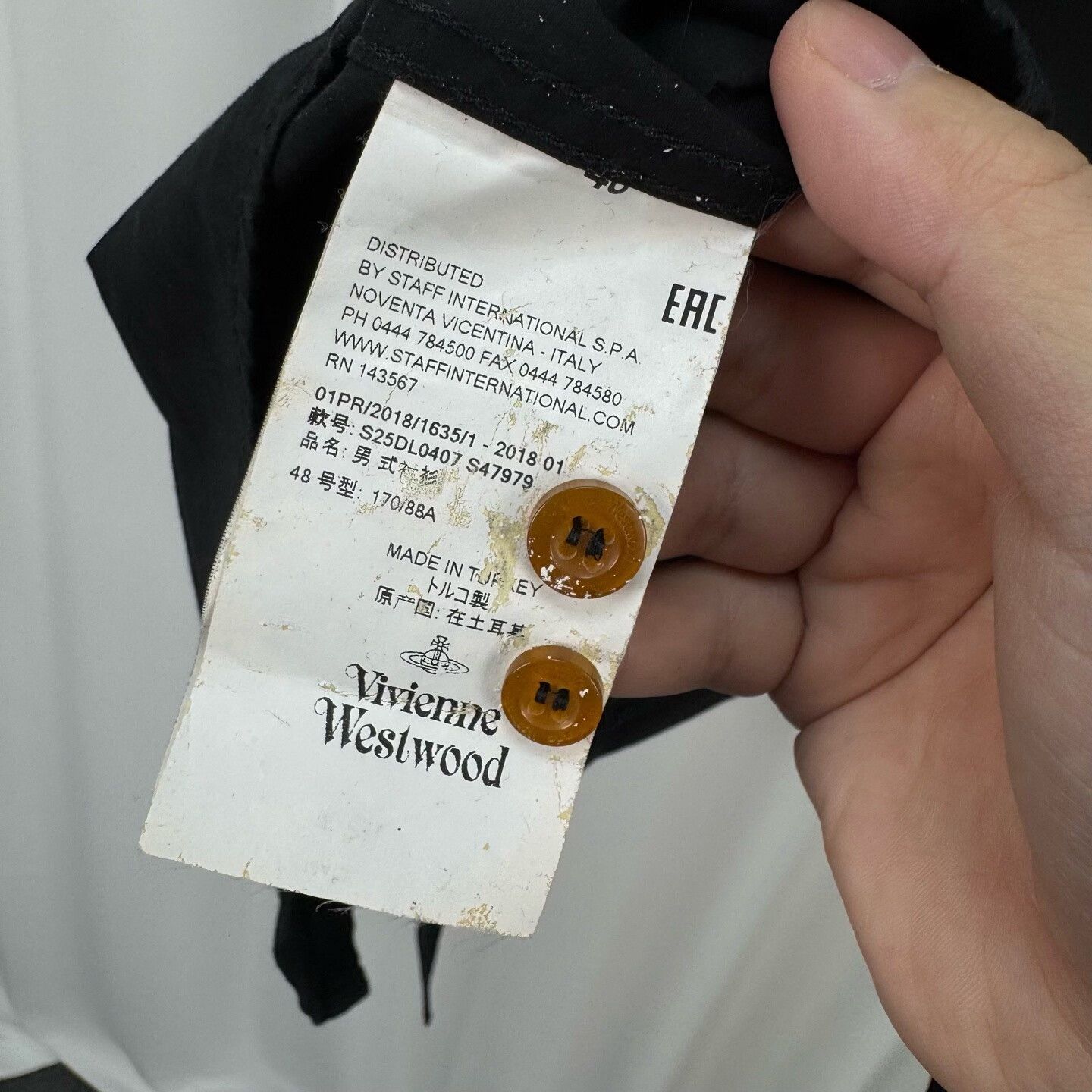 Vivienne Westwood Vivienne Westwood Orb Embroidered Shirt EU 48 Size US M / EU 48-50 / 2 - 7 Thumbnail