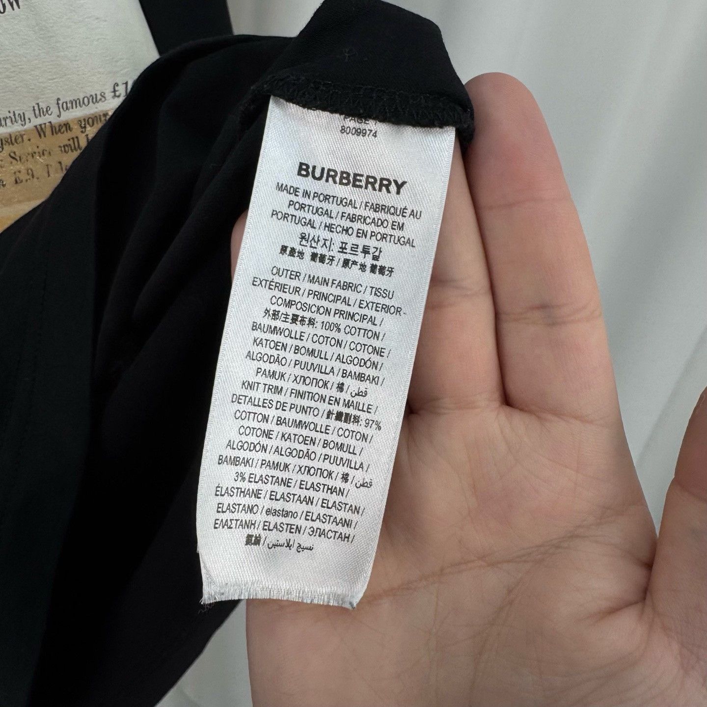 Burberry Burberry Poster Print T-Shirt XL Size US XL / EU 56 / 4 - 9 Thumbnail