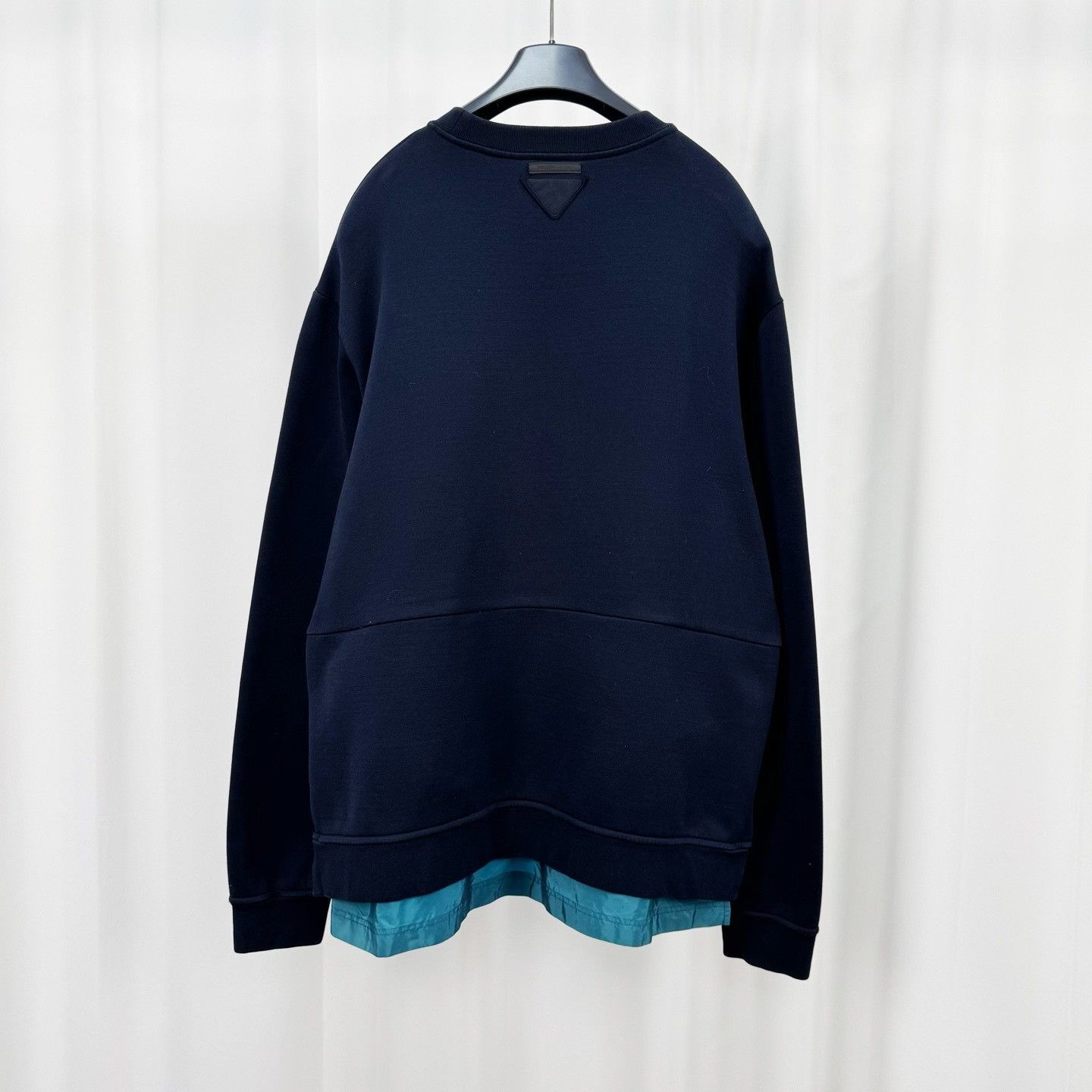 Prada Prada Paneled Triangle Logo Sweatshirt XXL Size US XXL / EU 58 / 5 - 3 Thumbnail