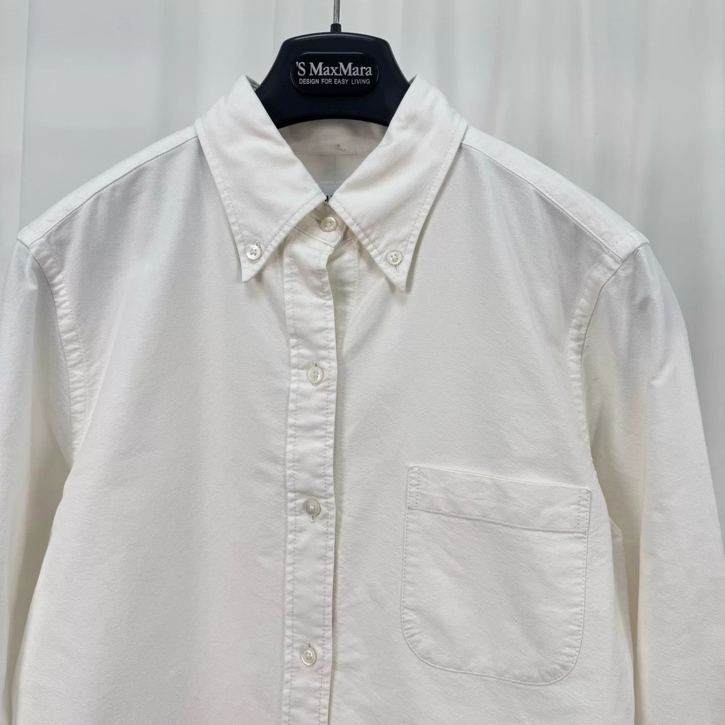 Thom Browne Thom Browne White Oxford Button Down Shirt US L Size US L / EU 52-54 / 3 - 4 Thumbnail