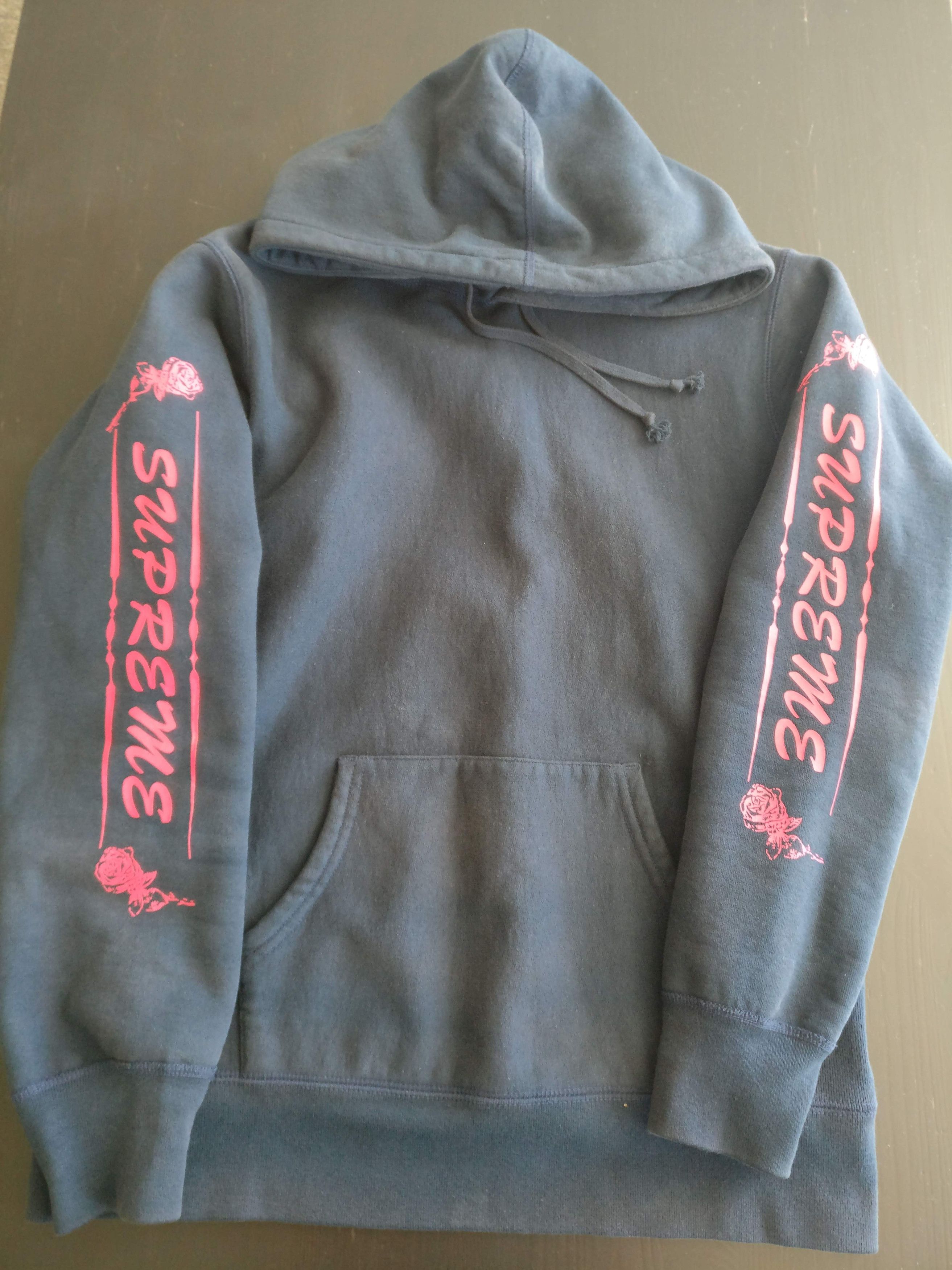 Supreme Supreme Rose Hoodie Grailed