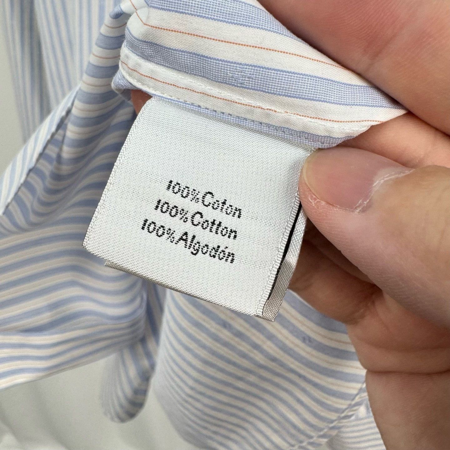 Hermes Hermes H-Print Striped Shirt US M Size US M / EU 48-50 / 2 - 8 Thumbnail