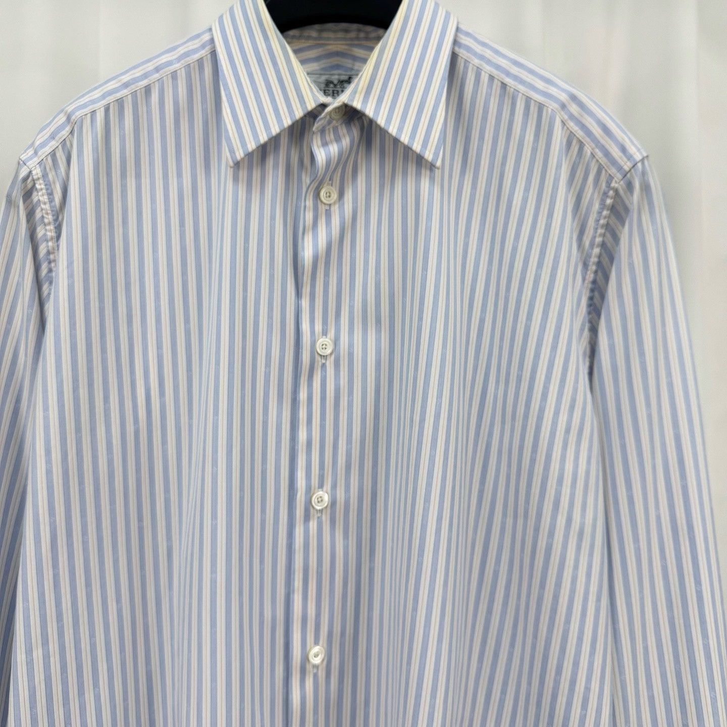 Hermes Hermes H-Print Striped Shirt US M Size US M / EU 48-50 / 2 - 4 Thumbnail