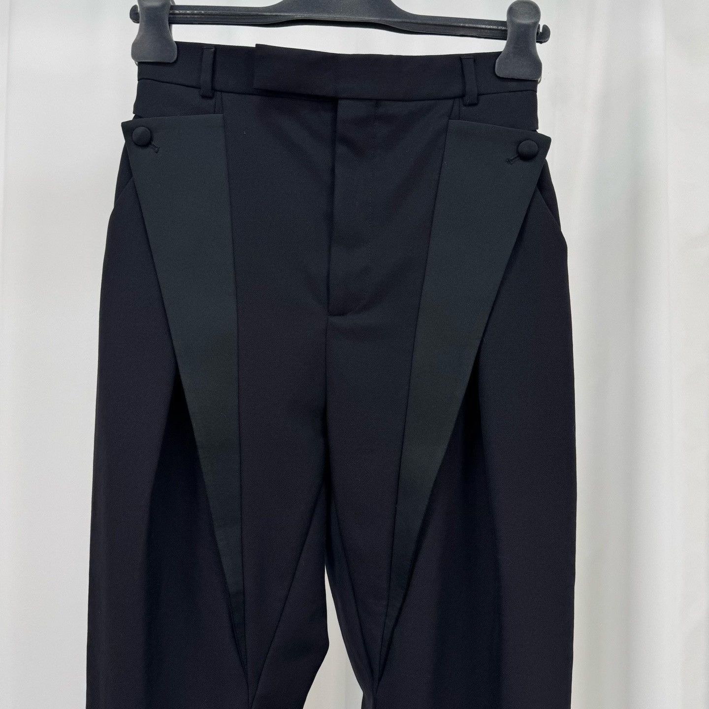 Celine Celine Wool Tuxedo Detail Pants FR 36 Size 26" / US 2 / IT 38 - 4 Thumbnail