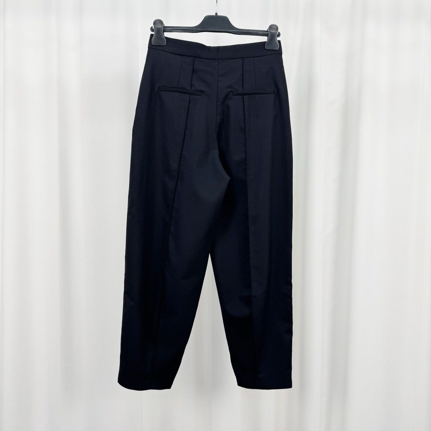 Loewe Loewe Black Wool Pleated Trousers FR 36 Size 26" / US 2 / IT 38 - 3 Thumbnail