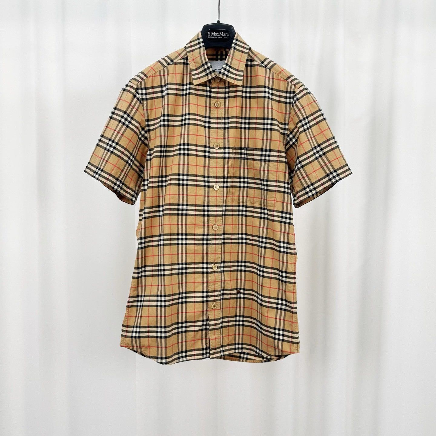 Burberry Burberry Classic Check Short Sleeve Shirt Size XS Size US XS / EU 42 / 0 - 2 Thumbnail