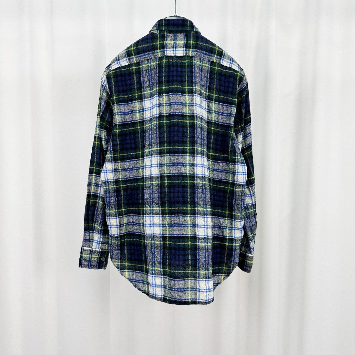 Burberry Burberry Wool Plaid Leather Trim Shirt XL Size US XL / EU 56 / 4 - 3 Thumbnail