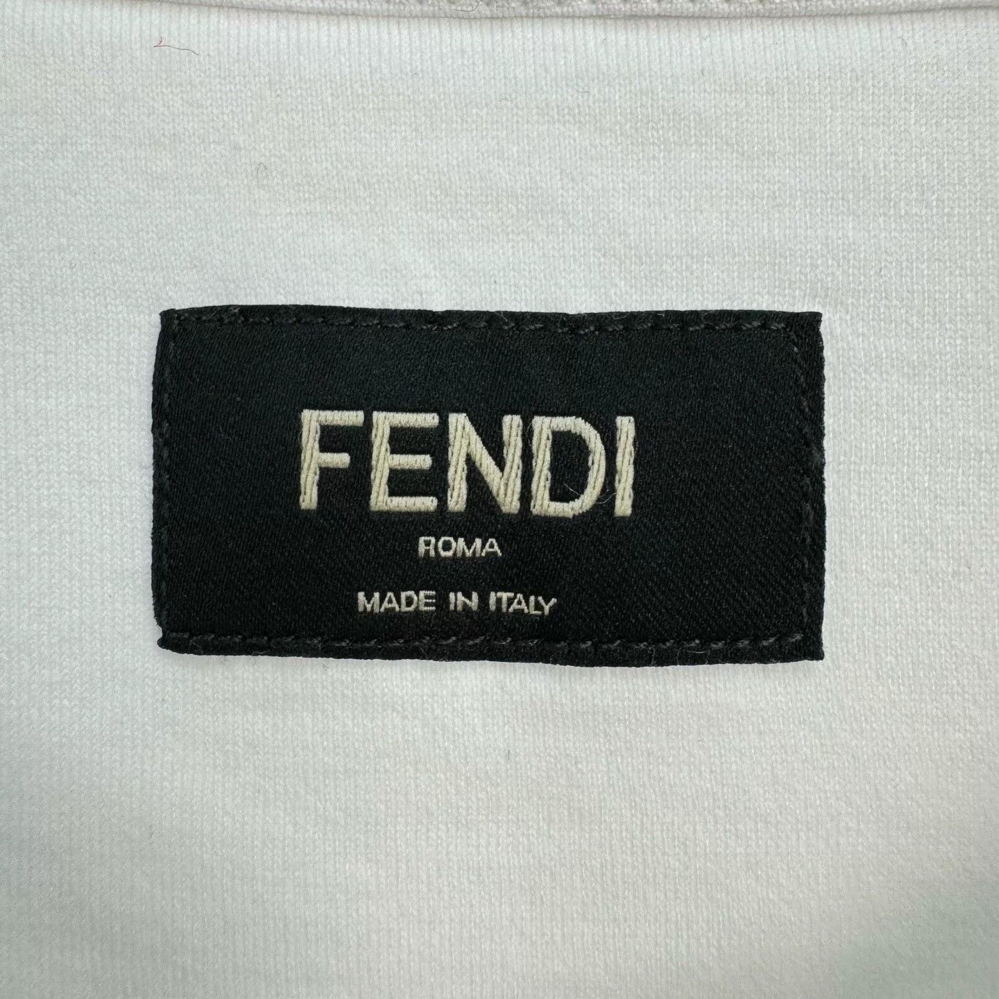 Fendi Fendi Embroidered Logo ROMA T-Shirt Size S Size US S / EU 44-46 / 1 - 6 Thumbnail