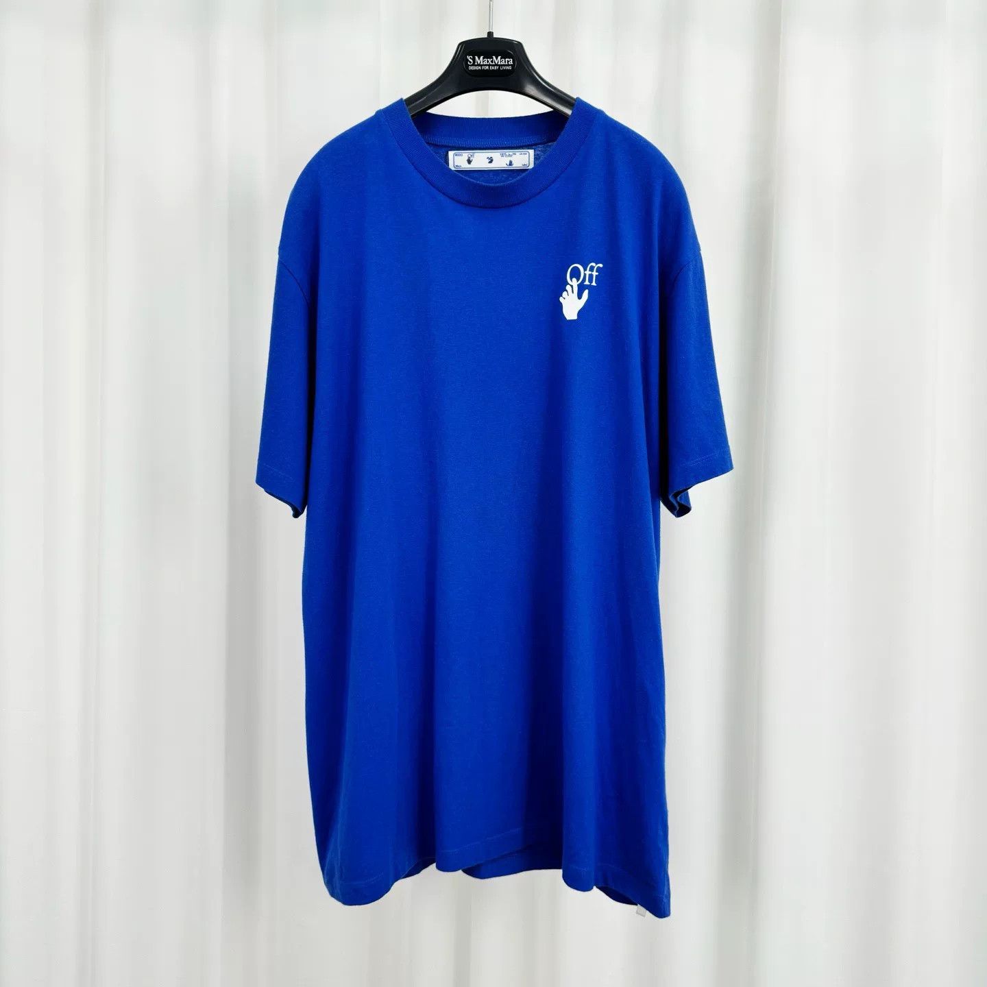 Off-White Off-White Arrow Logo Print T-Shirt Blue Size S Size US S / EU 44-46 / 1 - 2 Thumbnail
