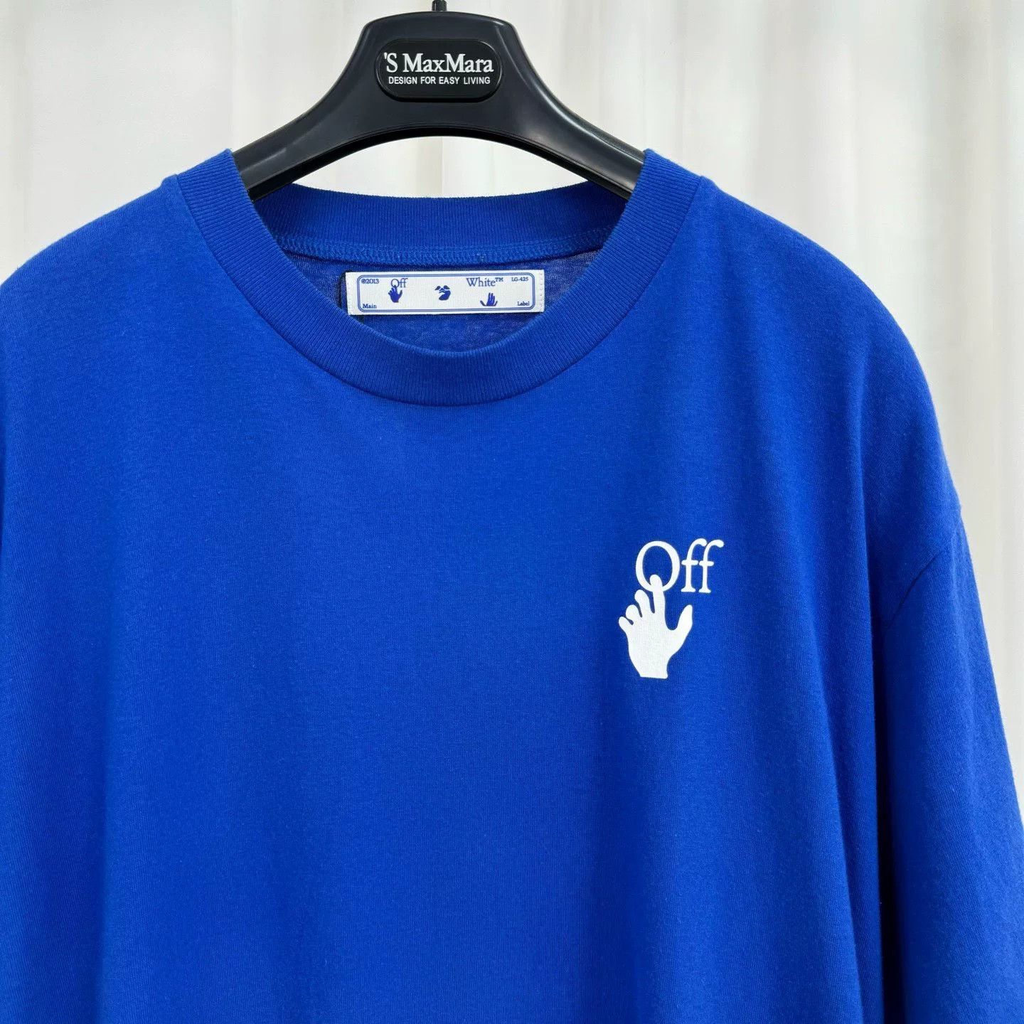 Off-White Off-White Arrow Logo Print T-Shirt Blue Size S Size US S / EU 44-46 / 1 - 4 Thumbnail