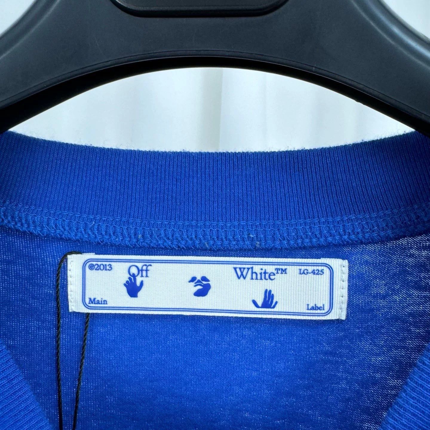 Off-White Off-White Arrow Logo Print T-Shirt Blue Size S Size US S / EU 44-46 / 1 - 6 Thumbnail
