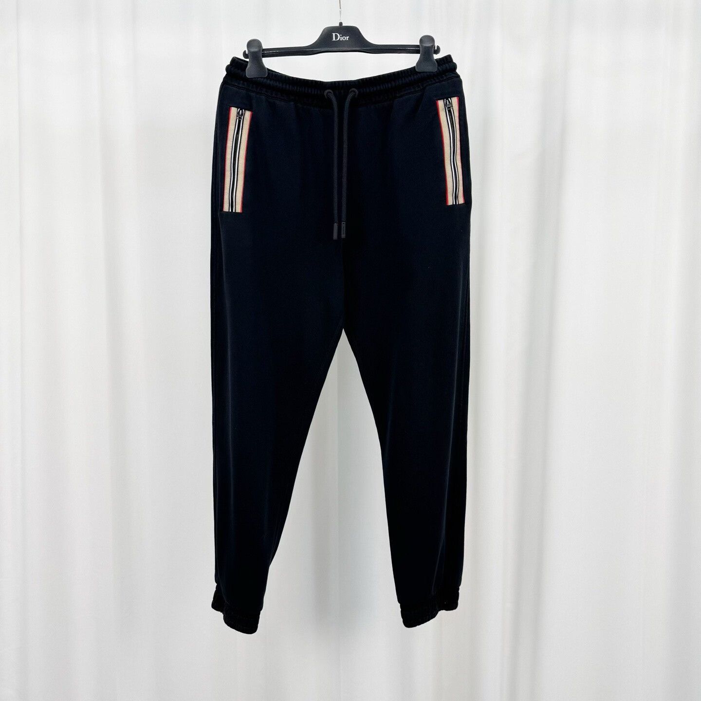 Burberry Burberry Stripe Pocket Cotton Joggers Size L Size US 34 / EU 50 - 2 Thumbnail