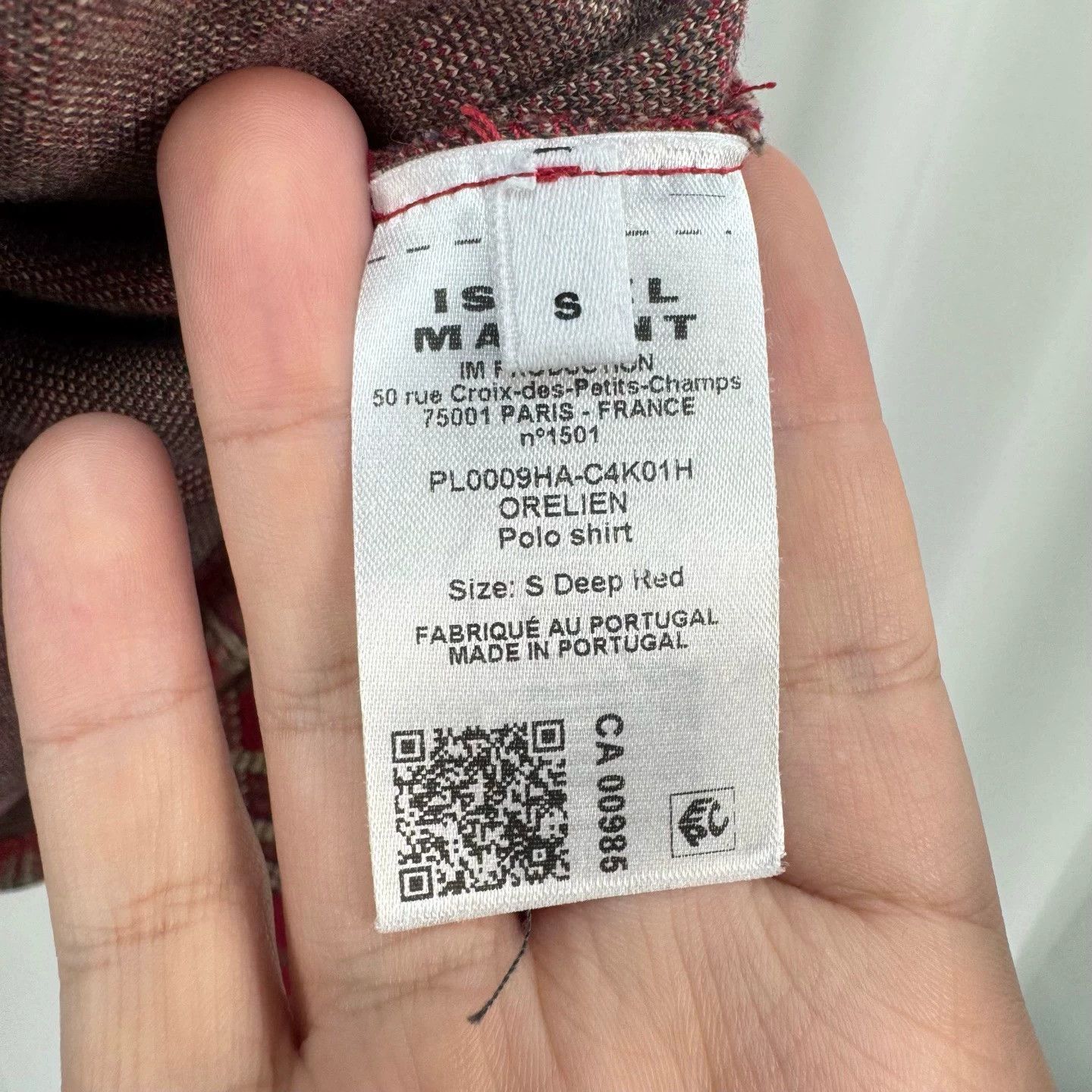 Isabel Marant Isabel Marant Plaid Embroidered Polo Shirt S Size US S / EU 44-46 / 1 - 7 Thumbnail
