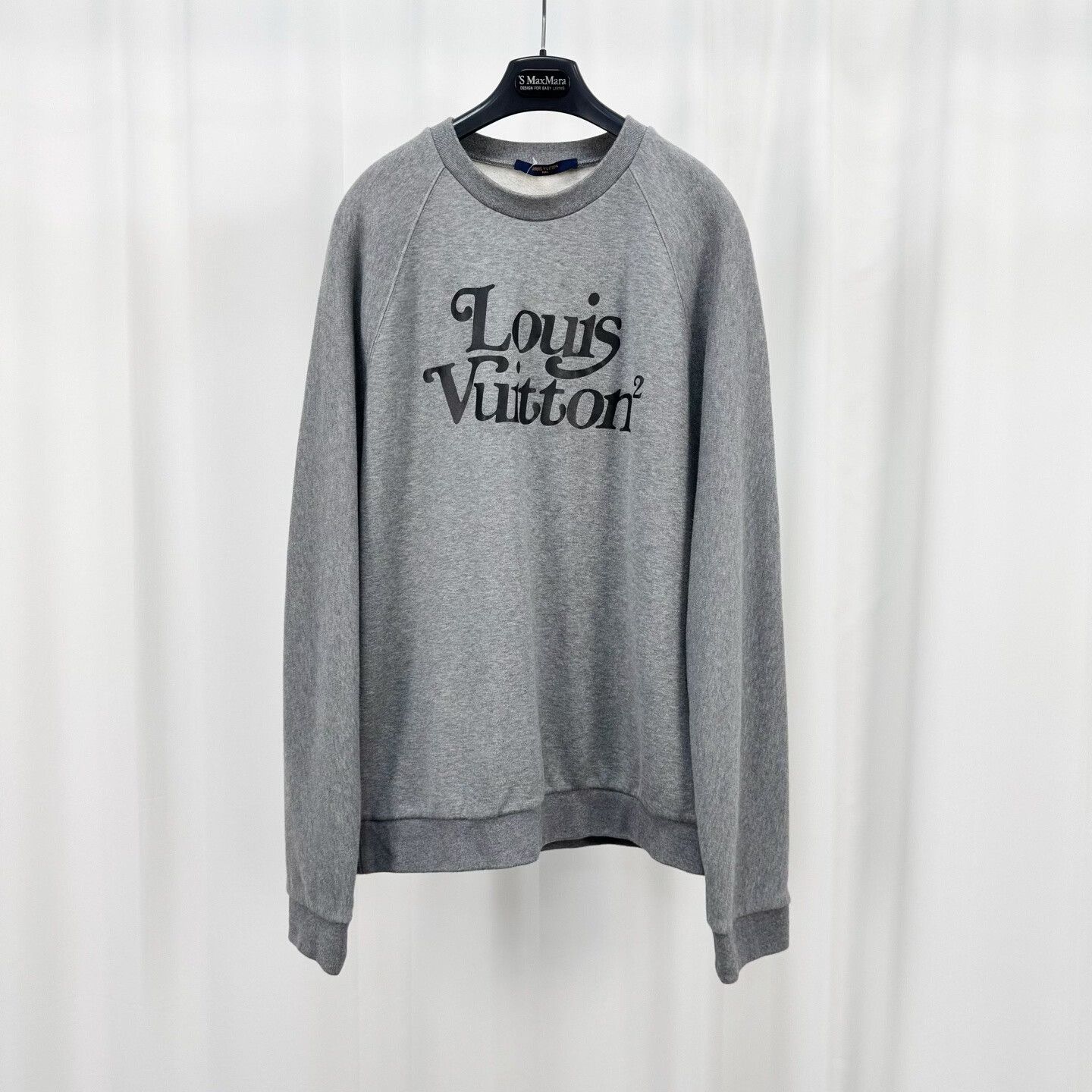 Louis Vuitton Louis Vuitton x Nigo Gray LV2 Sweatshirt L Size US L / EU 52-54 / 3 - 2 Thumbnail