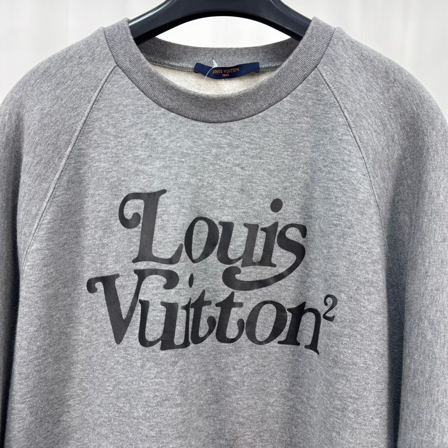 Louis Vuitton Louis Vuitton x Nigo Gray LV2 Sweatshirt L Size US L / EU 52-54 / 3 - 4 Thumbnail