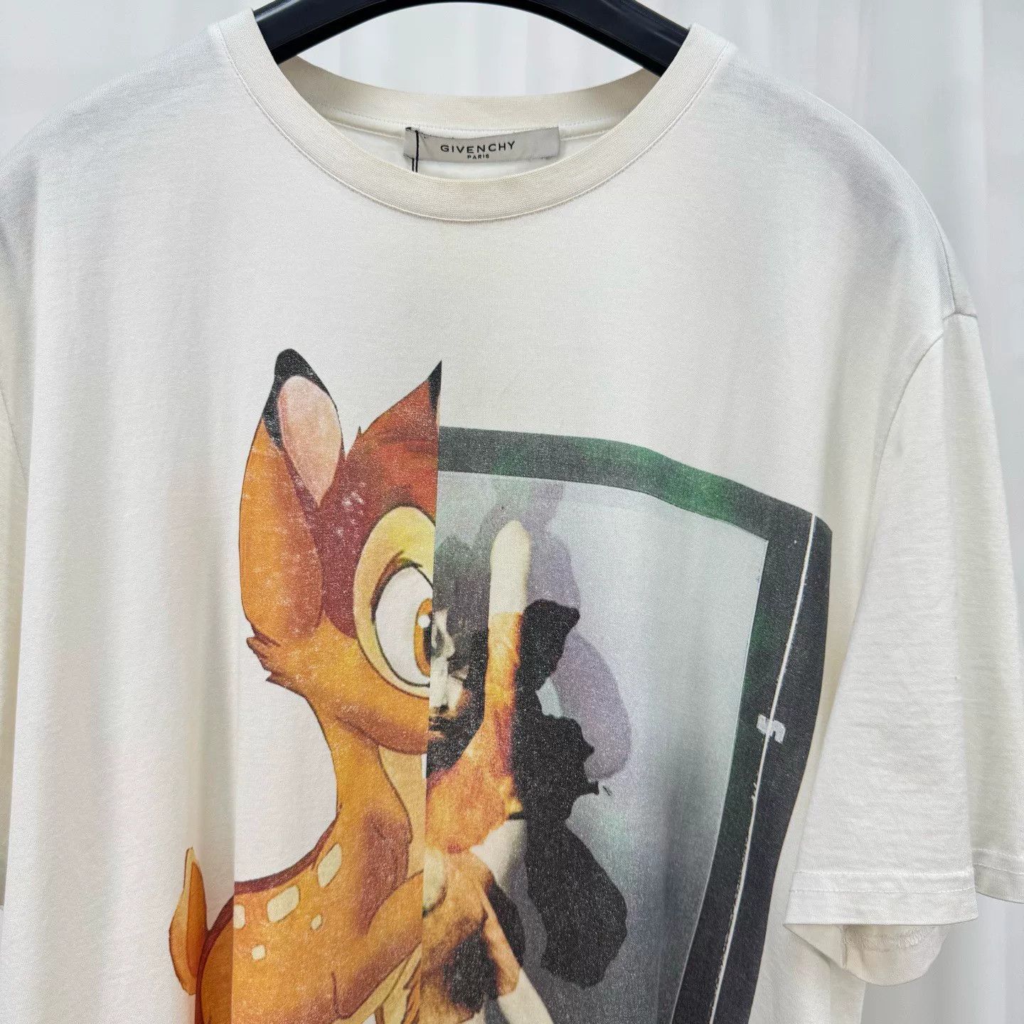 Givenchy Givenchy Bambi Print T-Shirt Size M Size US M / EU 48-50 / 2 - 4 Thumbnail