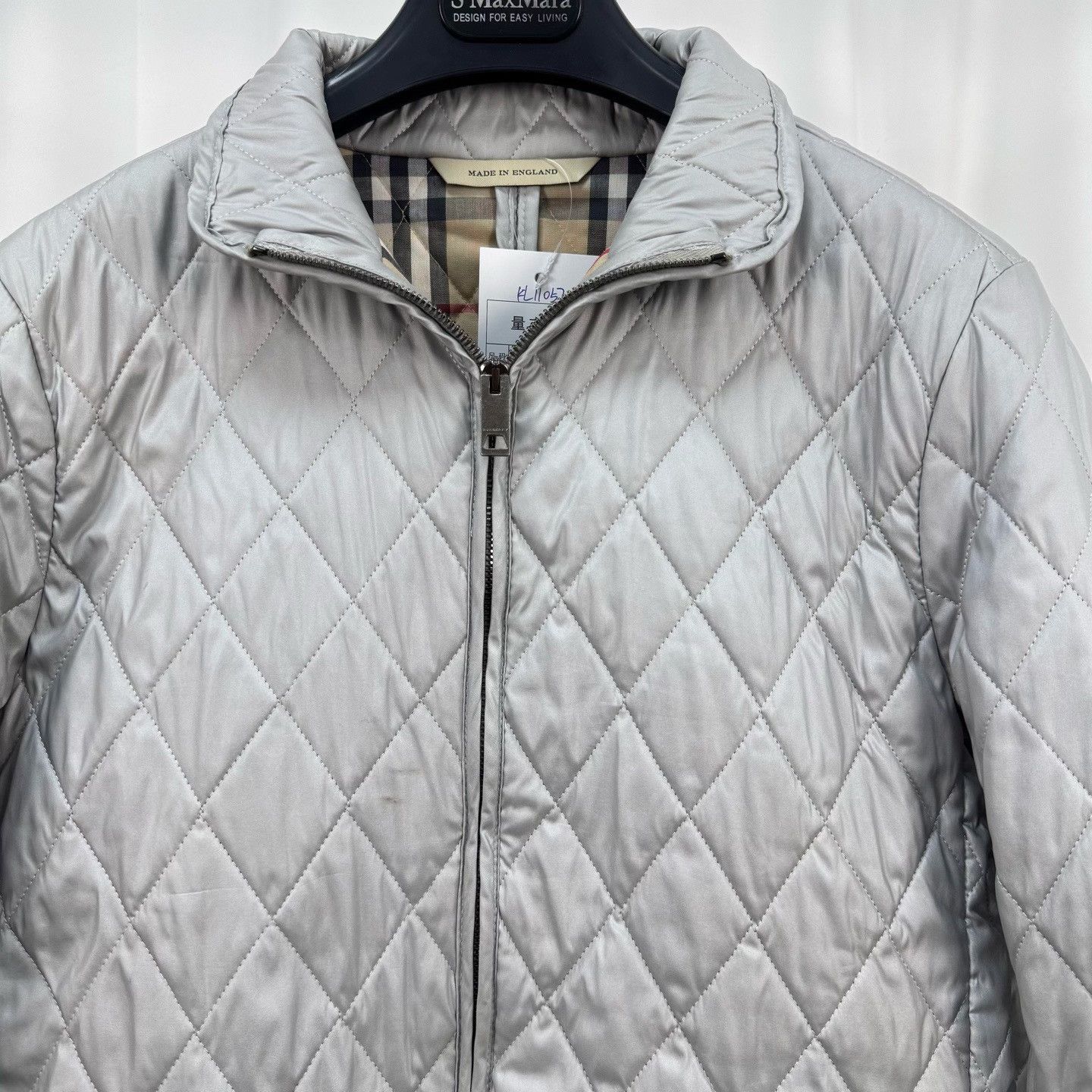 Burberry Burberry Quilted Nova Check Lining Jacket S Size S / US 4 / IT 40 - 4 Thumbnail
