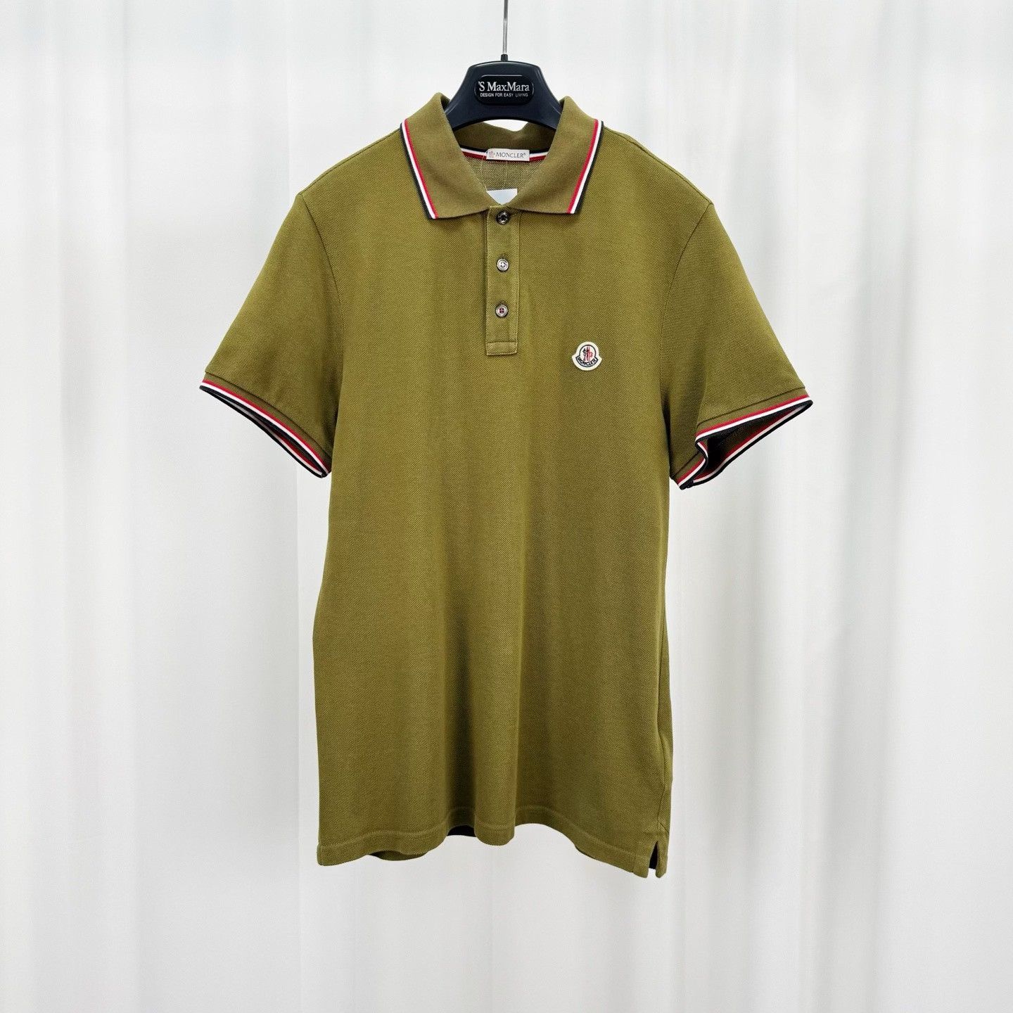 Moncler Moncler Logo Patch Pique Polo Shirt Size S Size US S / EU 44-46 / 1 - 2 Thumbnail