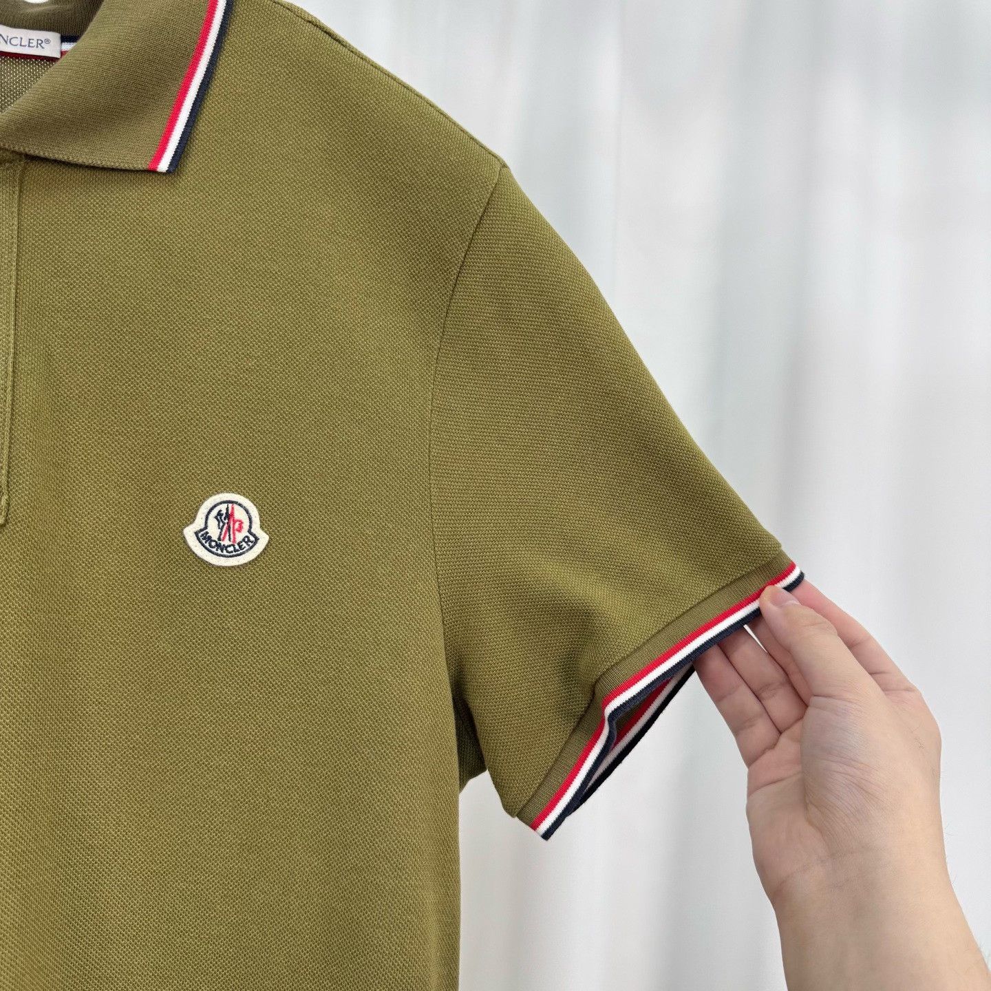 Moncler Moncler Logo Patch Pique Polo Shirt Size S Size US S / EU 44-46 / 1 - 5 Thumbnail