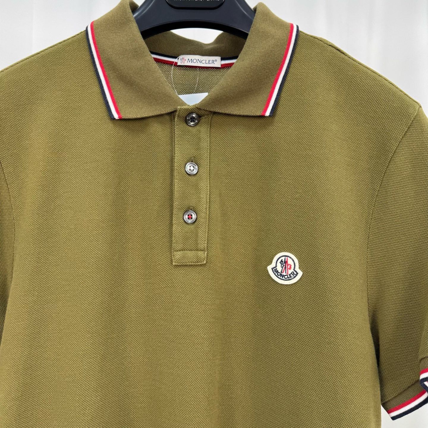 Moncler Moncler Logo Patch Pique Polo Shirt Size S Size US S / EU 44-46 / 1 - 4 Thumbnail