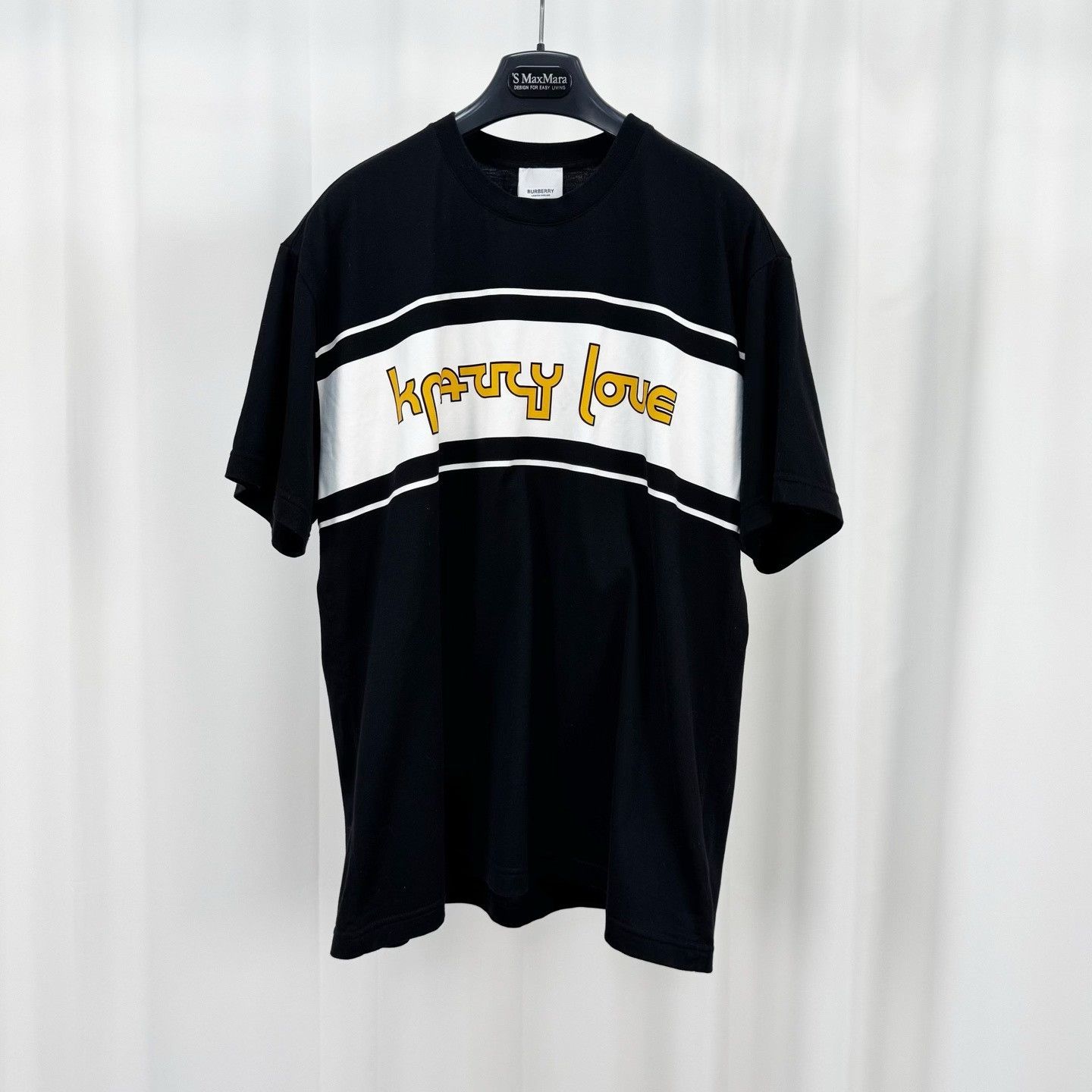 Burberry Burberry Kratty Love Graphic Print T-Shirt Size L Size US L / EU 52-54 / 3 - 2 Thumbnail
