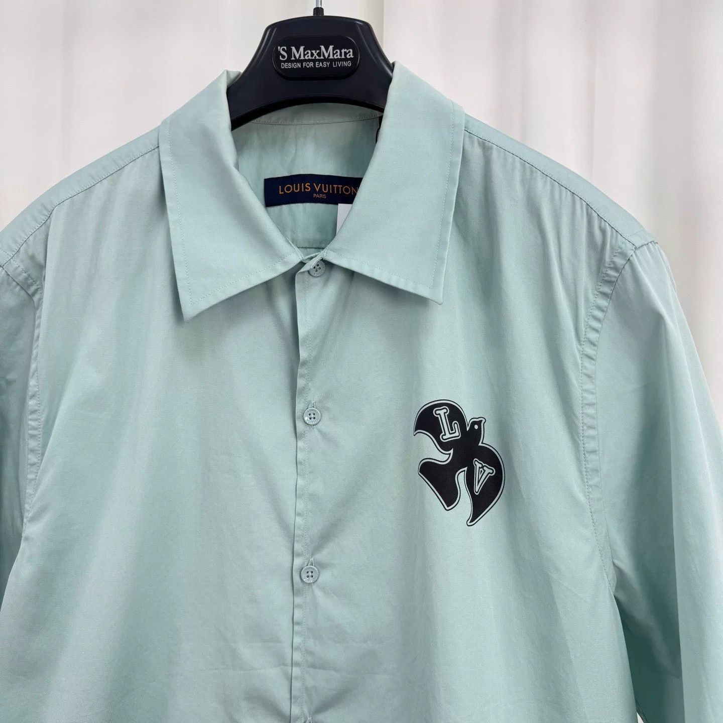 Louis Vuitton Louis Vuitton Dove Graphic Short Sleeve Shirt S Size US S / EU 44-46 / 1 - 4 Thumbnail