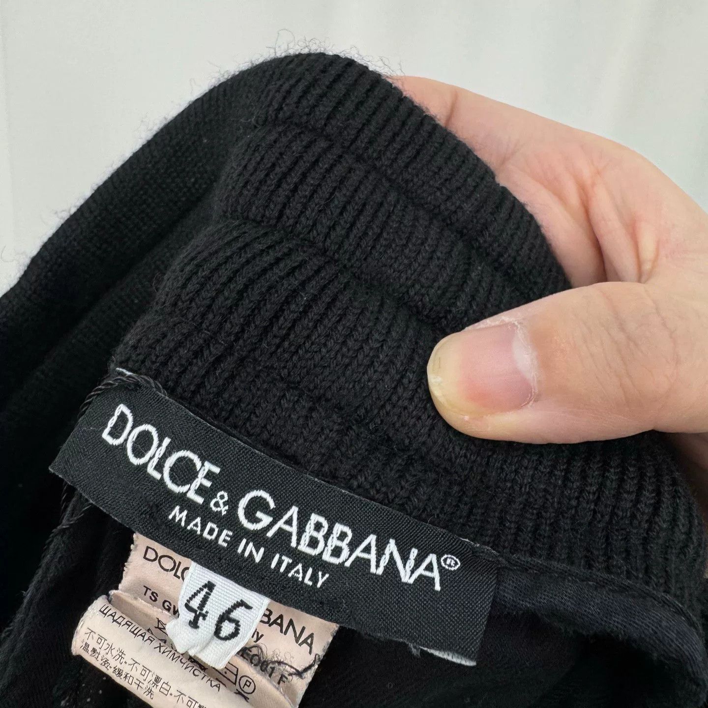 Dolce & Gabbana Dolce & Gabbana Pinstripe Wool Blend Joggers 46 Size US 30 / EU 46 - 6 Thumbnail