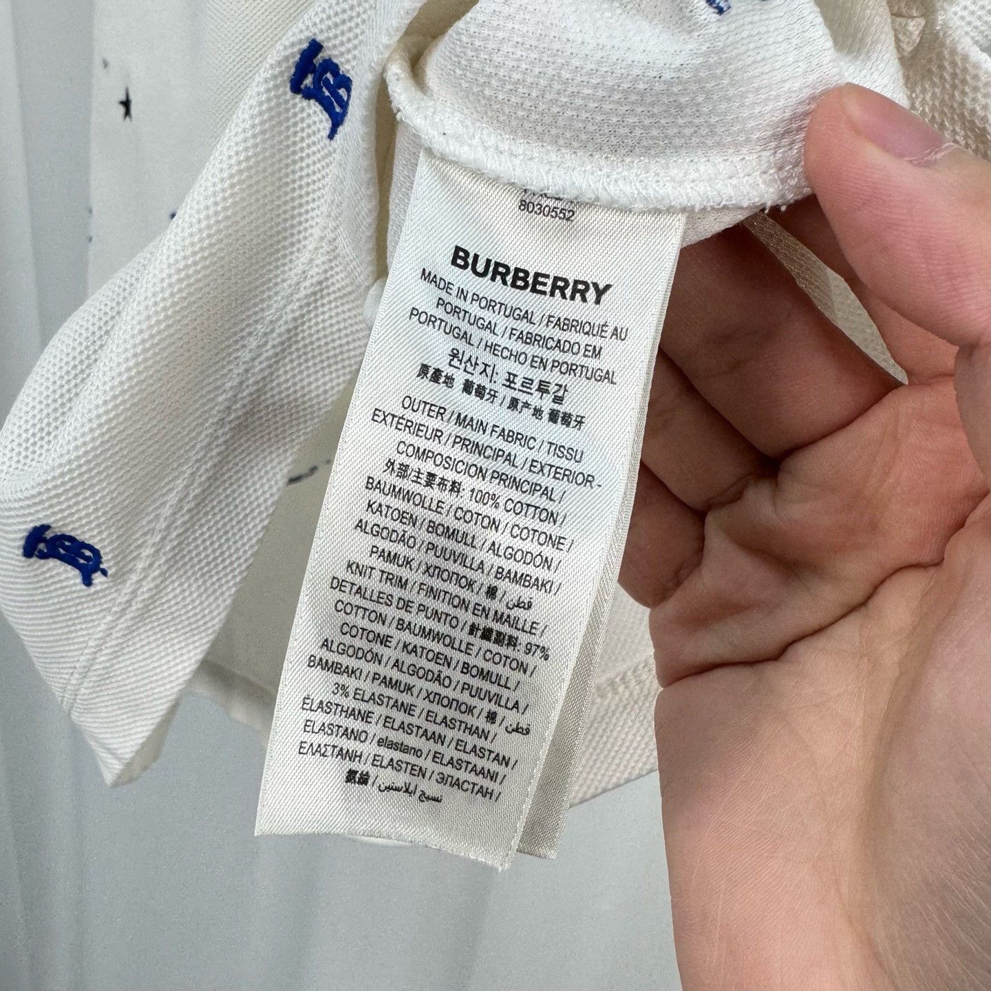 Burberry Burberry TB Monogram Star Polo Shirt XS Size US XS / EU 42 / 0 - 8 Thumbnail