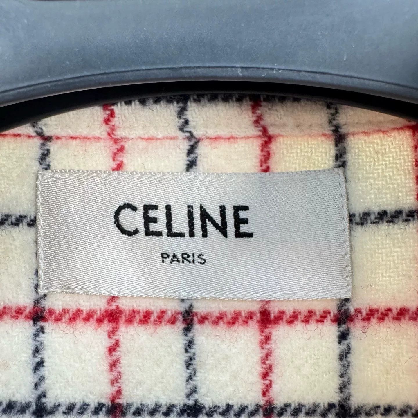 Celine Celine Triomphe Wool Check Jacket 34 Size XS / US 0-2 / IT 36-38 - 6 Thumbnail