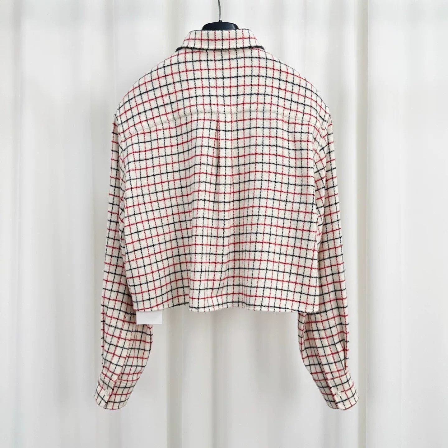 Celine Celine Triomphe Wool Check Jacket 34 Size XS / US 0-2 / IT 36-38 - 3 Thumbnail