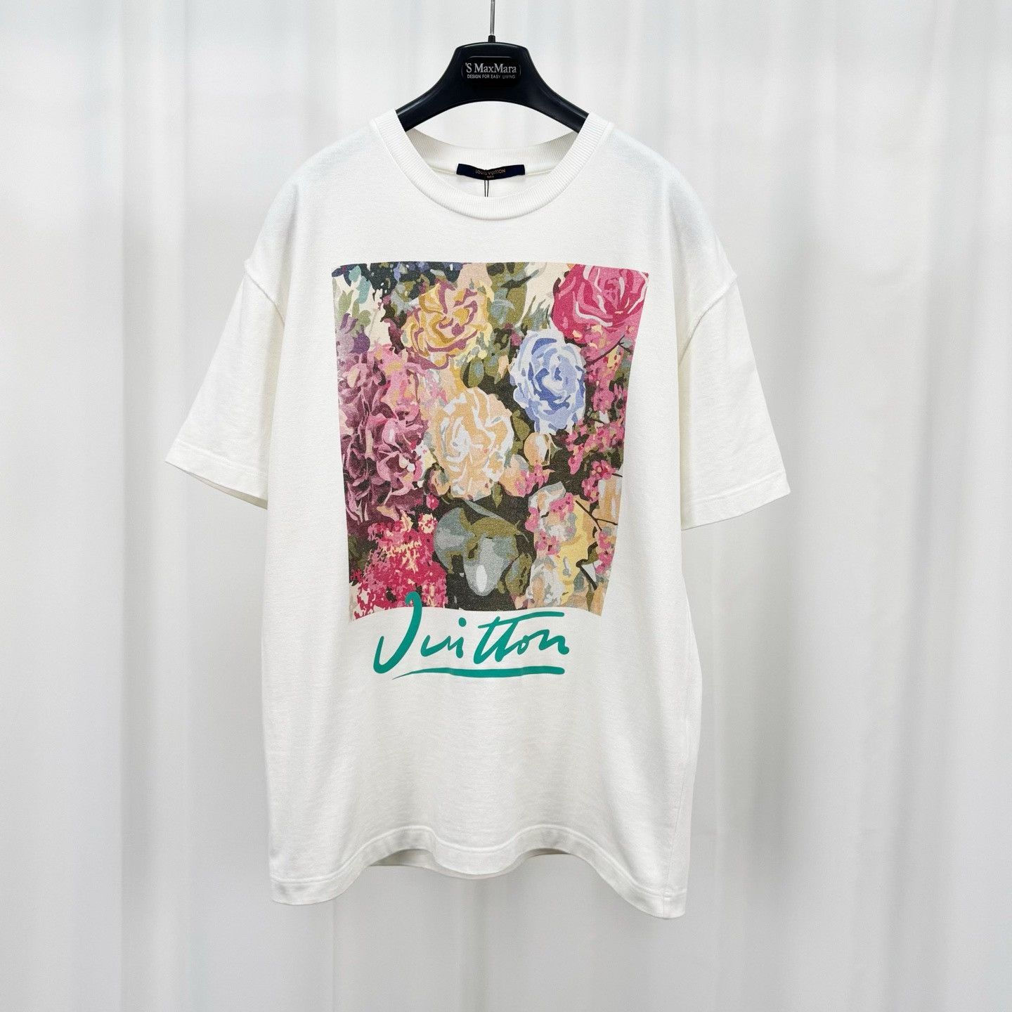 Louis Vuitton Louis Vuitton Multi Floral Graphic T-Shirt M Size US M / EU 48-50 / 2 - 2 Thumbnail