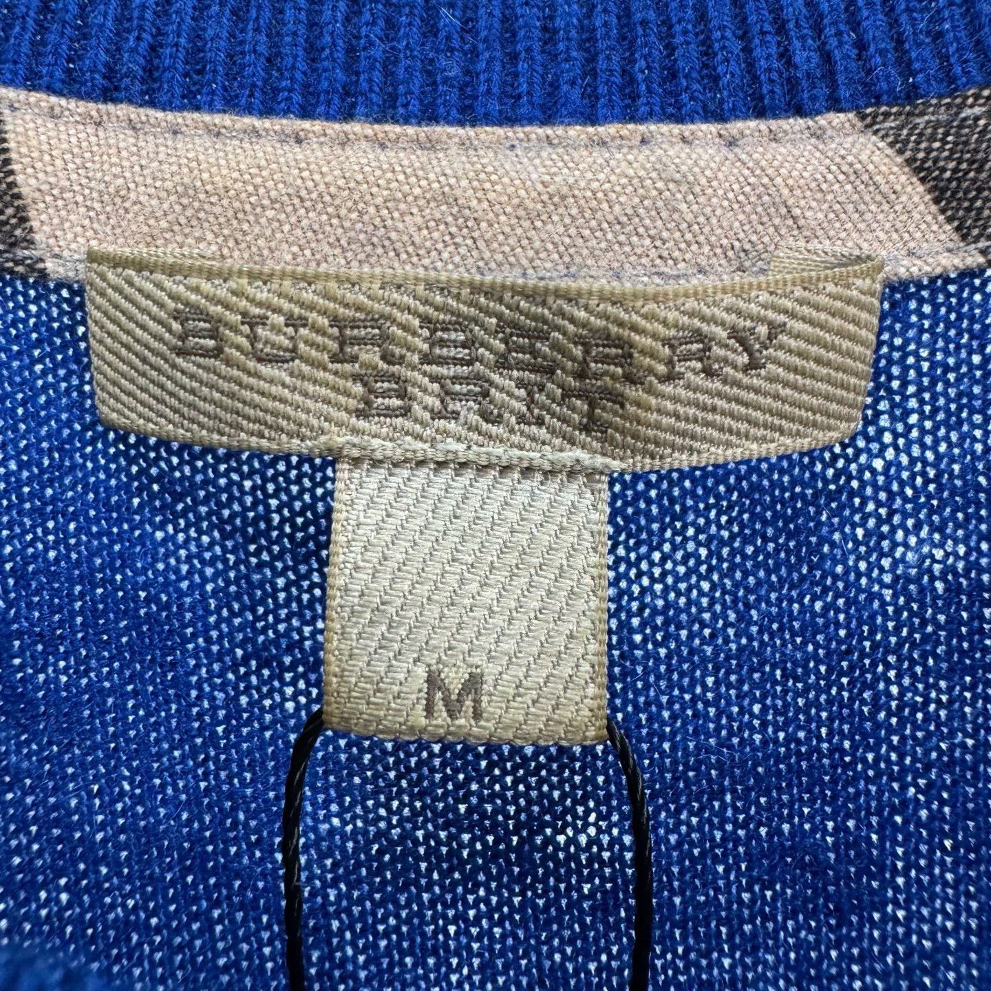 Burberry Burberry Brit Blue Cashmere Blend Sweater Size M Size US M / EU 48-50 / 2 - 8 Thumbnail