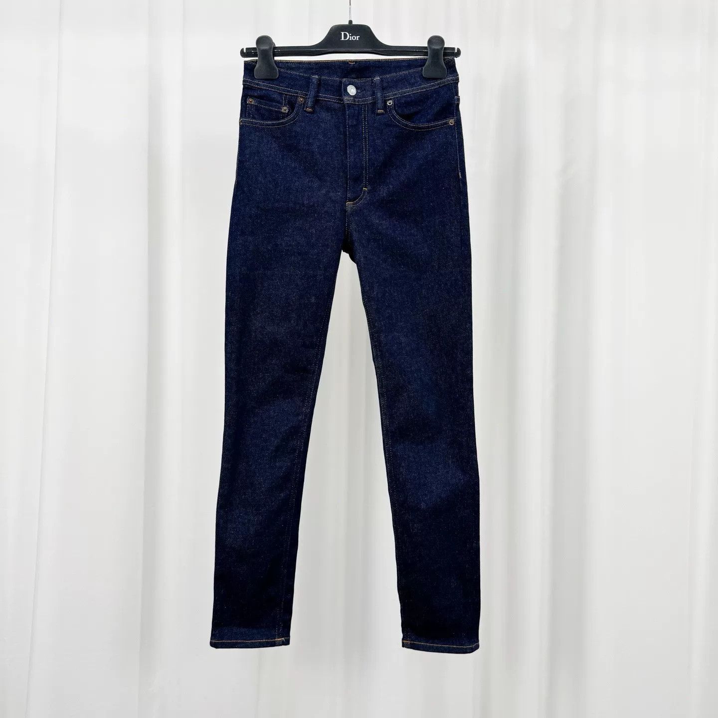 Acne Studios Acne Studios Dark Wash Peg Jeans 27 Size 27" / US 4 / IT 40 - 2 Thumbnail