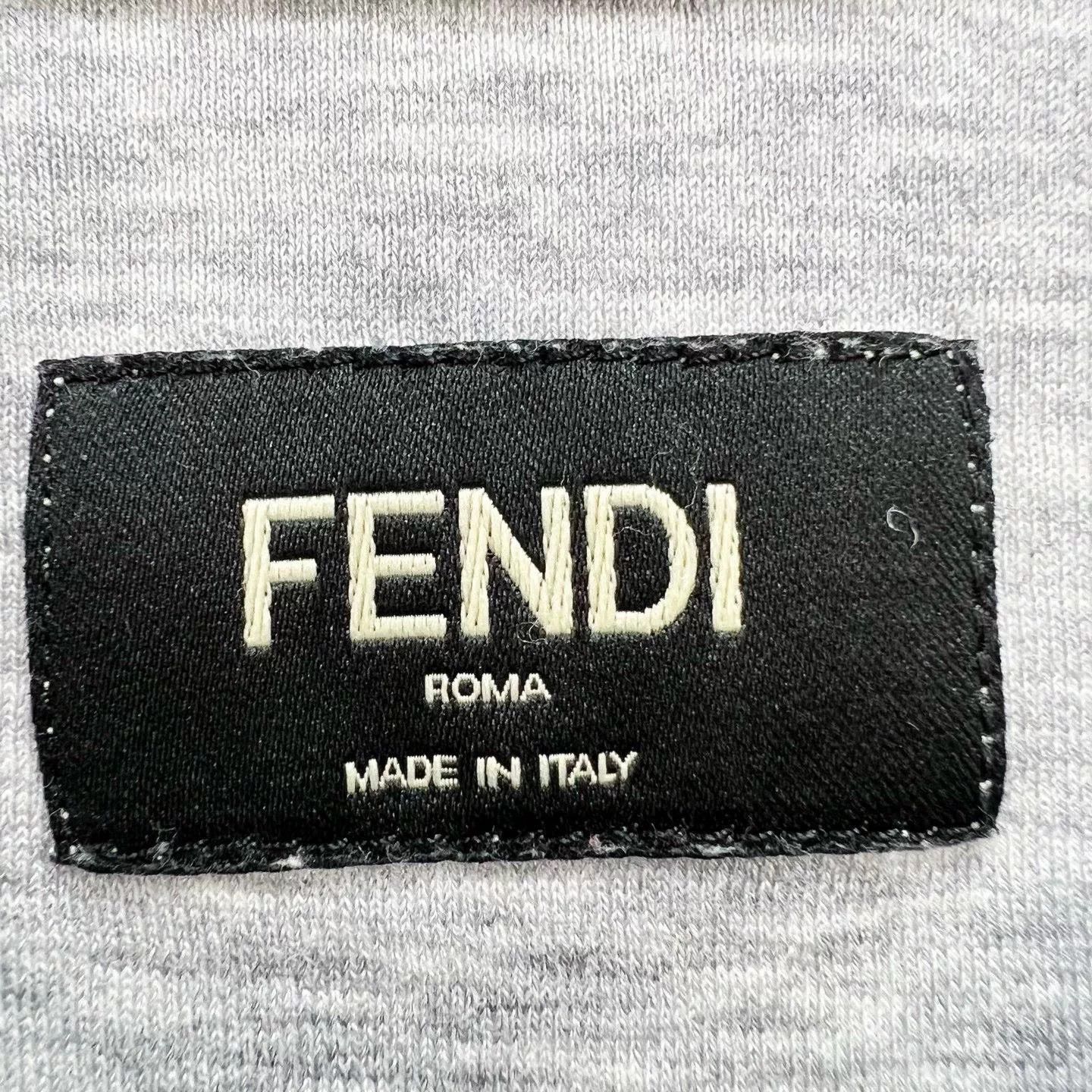 Fendi Fendi Crystal Monster Eyes T-Shirt EU 48 Size US M / EU 48-50 / 2 - 6 Thumbnail