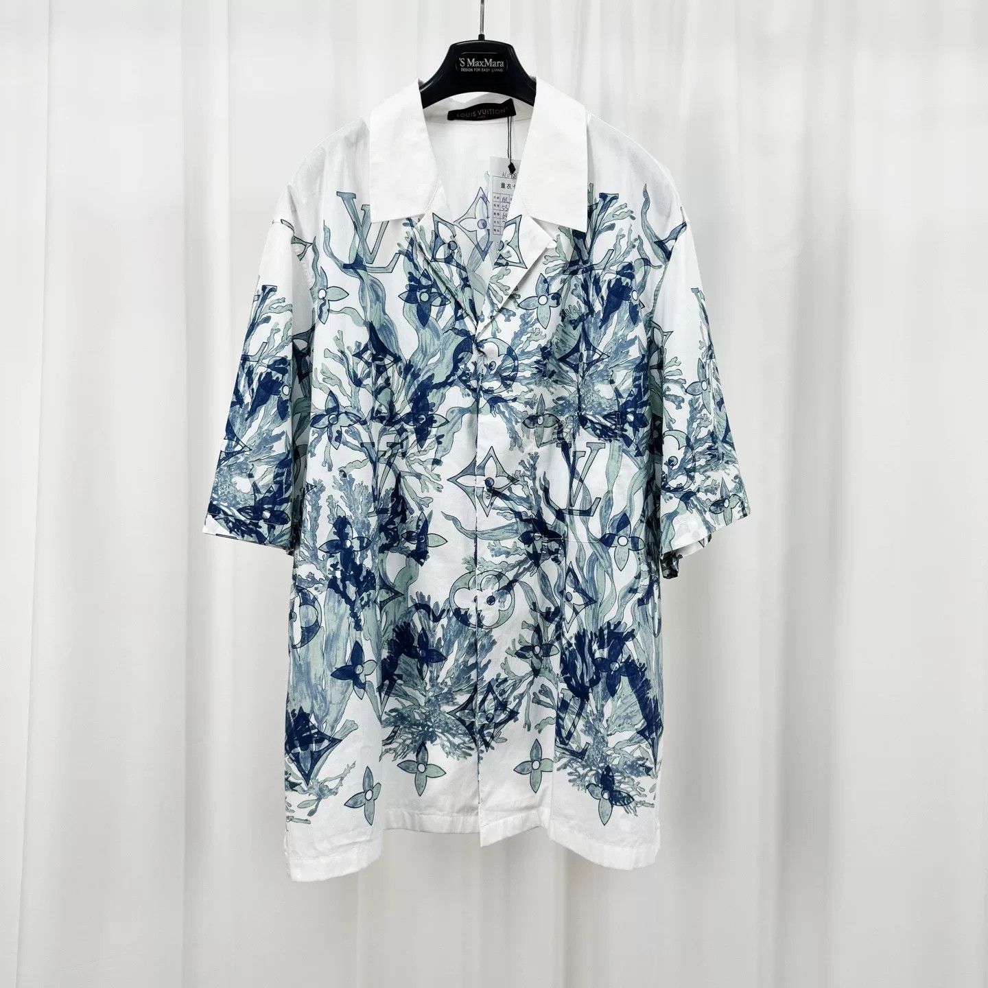 Louis Vuitton Louis Vuitton Seaweed Monogram Short Sleeve Shirt XXL Size US XXL / EU 58 / 5 - 2 Thumbnail