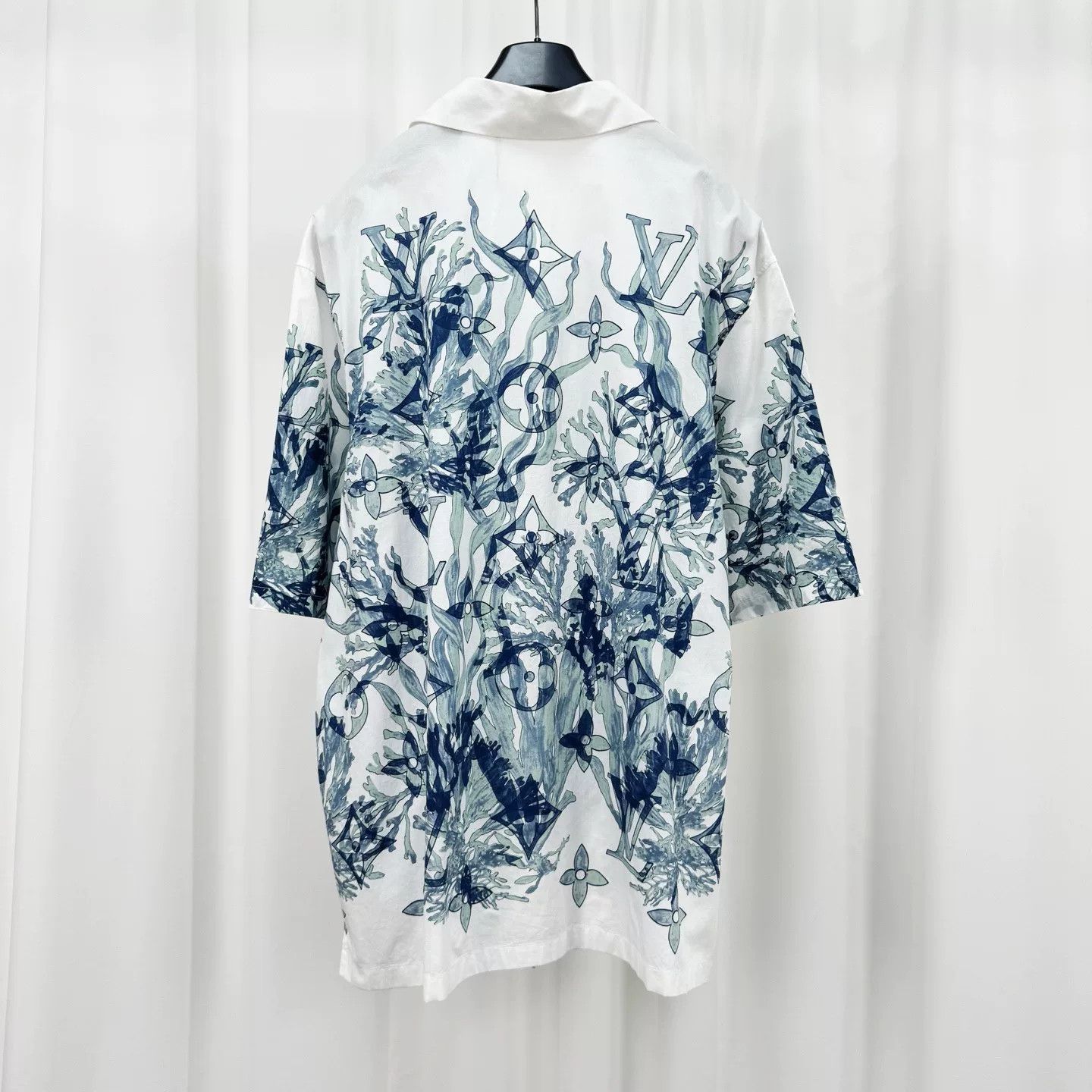Louis Vuitton Louis Vuitton Seaweed Monogram Short Sleeve Shirt XXL Size US XXL / EU 58 / 5 - 3 Thumbnail