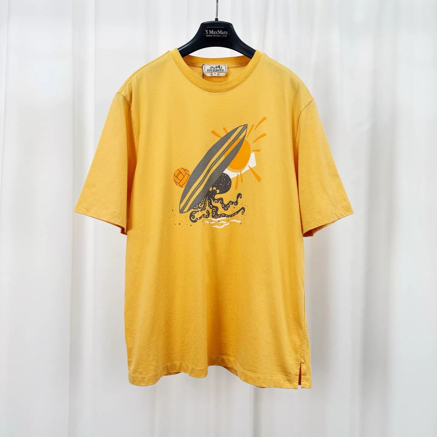 Hermes Hermes Octopus Surfboard Print T-Shirt M Size US M / EU 48-50 / 2 - 2 Thumbnail