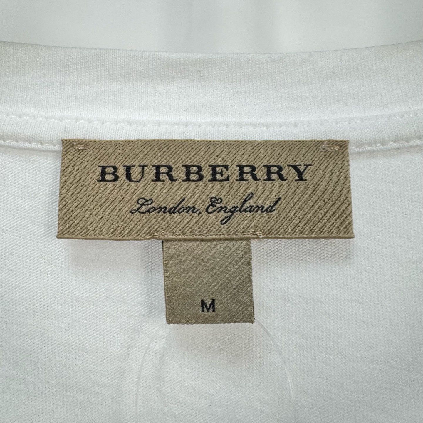 Burberry Burberry Logo Print T-Shirt White Size M Size US M / EU 48-50 / 2 - 7 Thumbnail