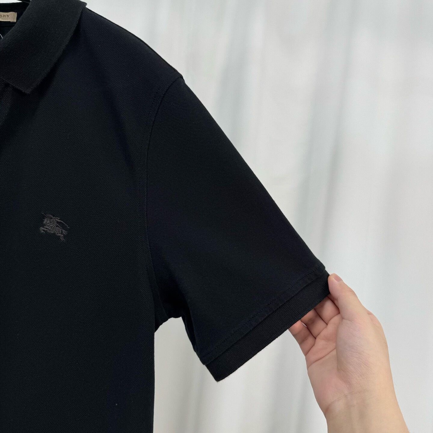 Burberry Burberry Brit Embroidered Knight Logo Polo Shirt L Size US L / EU 52-54 / 3 - 5 Thumbnail