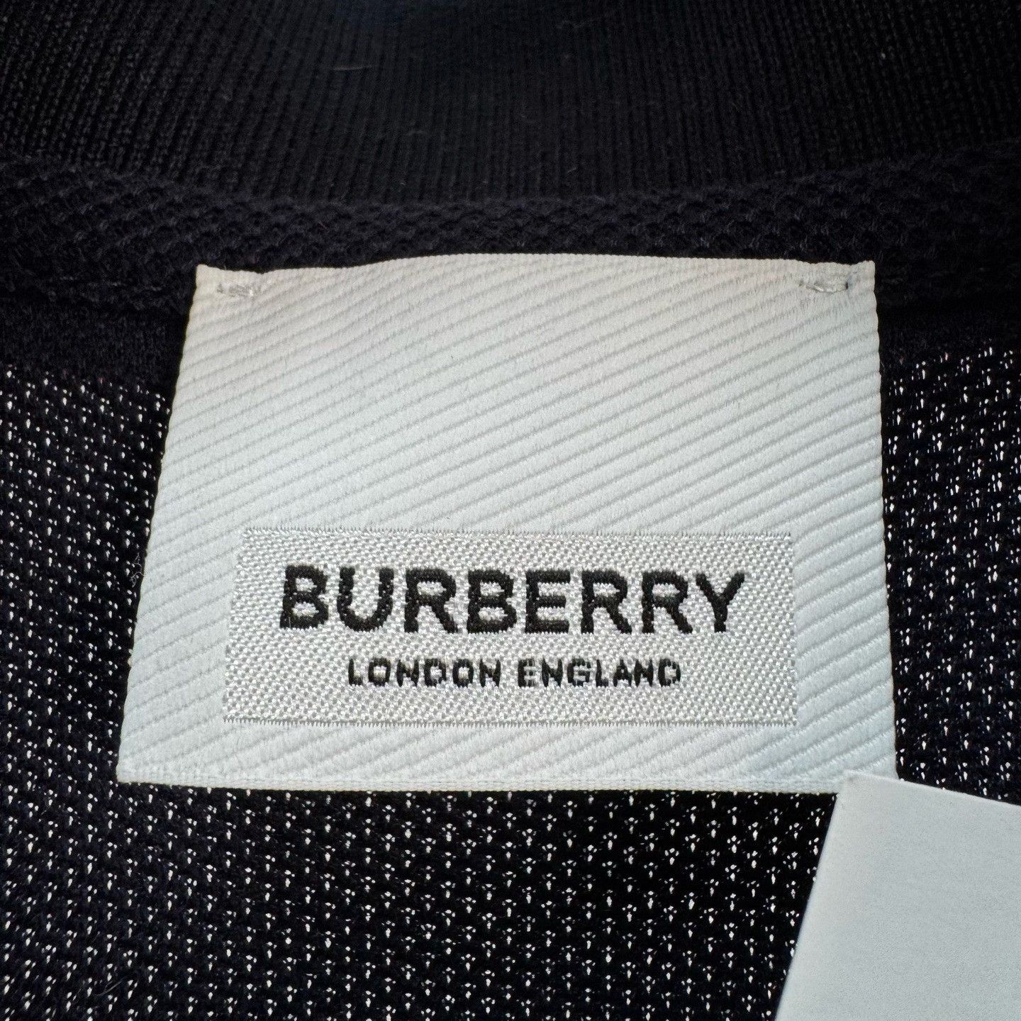 Burberry Burberry TB Monogram Striped Polo Shirt Size L Size US L / EU 52-54 / 3 - 6 Thumbnail
