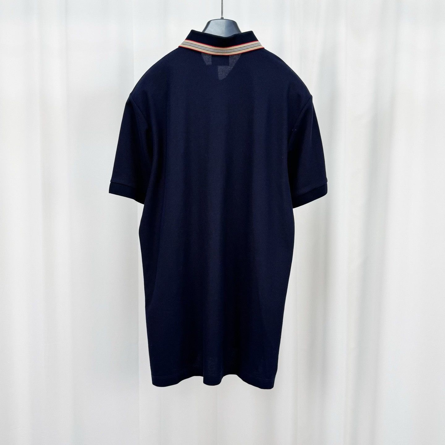 Burberry Burberry TB Monogram Striped Polo Shirt Size L Size US L / EU 52-54 / 3 - 3 Thumbnail