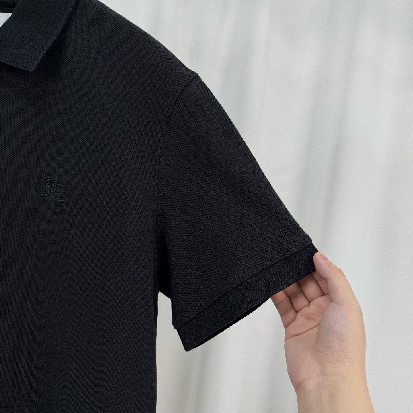 Burberry Burberry Embroidered Logo Check Placket Polo L Size US L / EU 52-54 / 3 - 5 Thumbnail