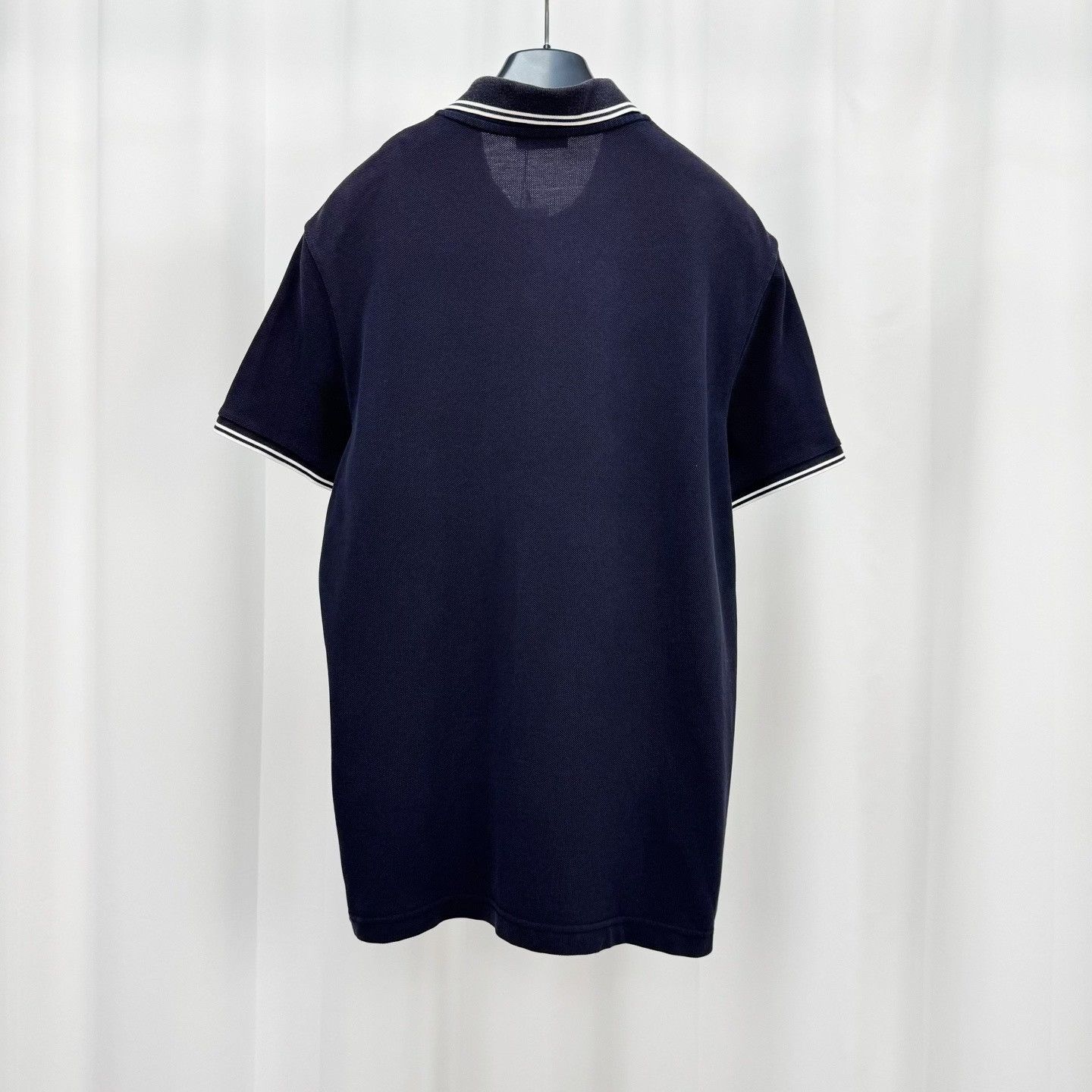 Moncler Moncler Logo Patch Tipped Polo Shirt Size M Size US M / EU 48-50 / 2 - 3 Thumbnail