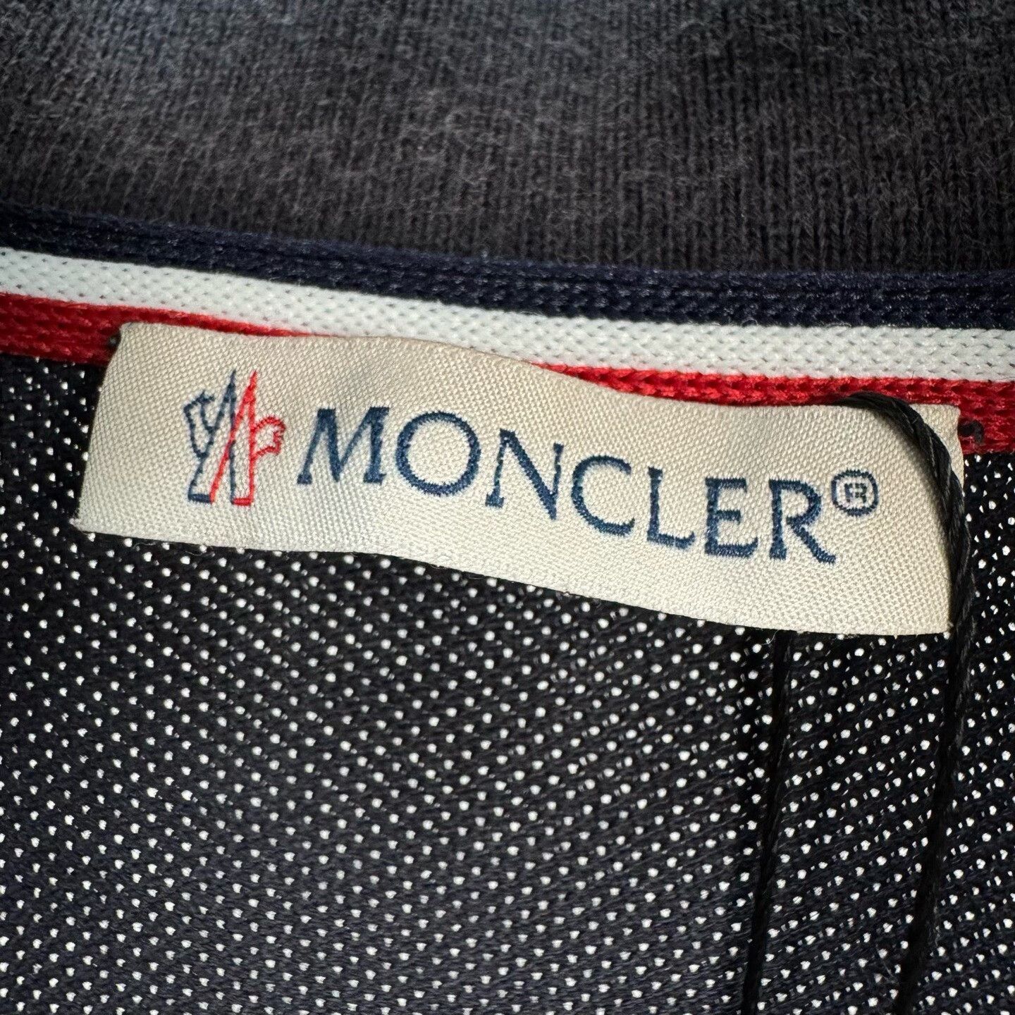 Moncler Moncler Logo Patch Tipped Polo Shirt Size M Size US M / EU 48-50 / 2 - 6 Thumbnail