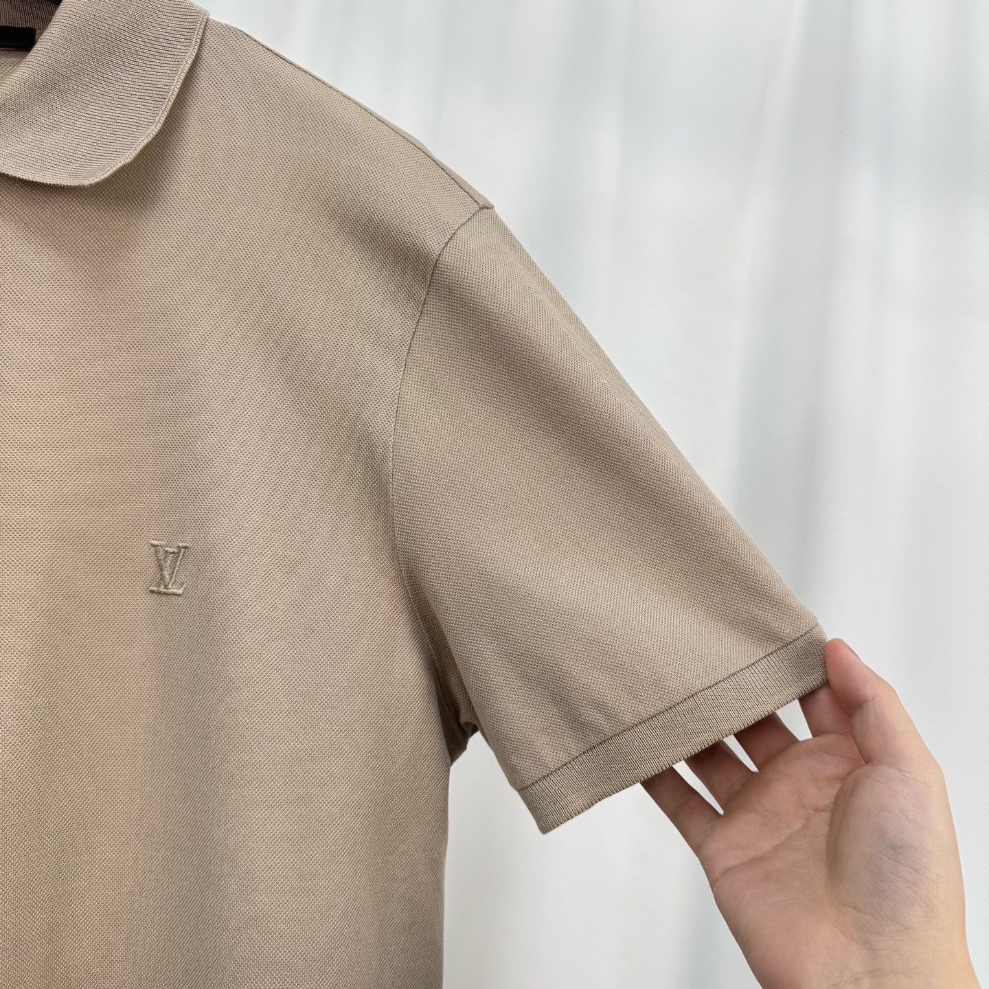 Louis Vuitton Louis Vuitton Logo Embroidered Polo Shirt Size M Size US M / EU 48-50 / 2 - 5 Thumbnail