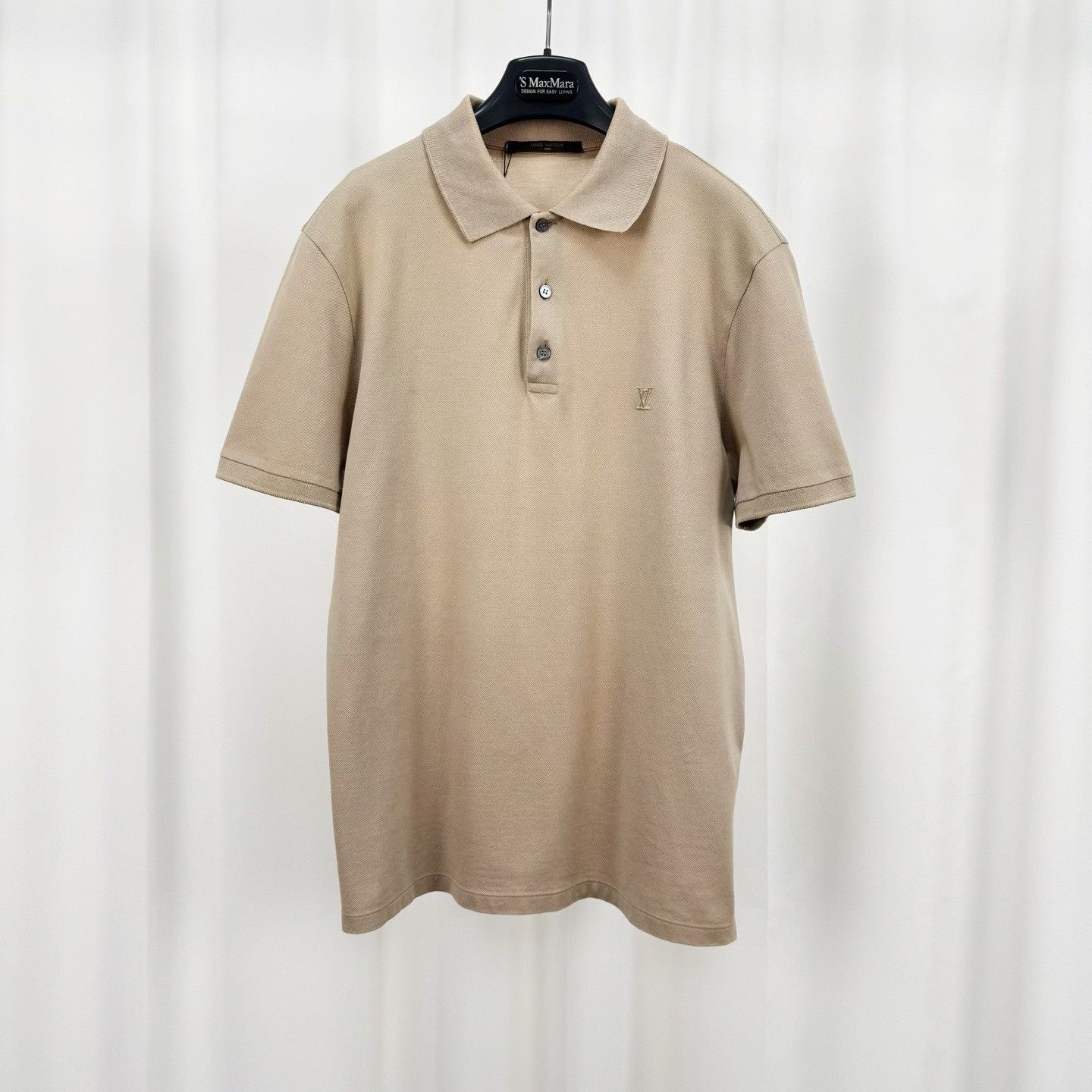 Louis Vuitton Louis Vuitton Logo Embroidered Polo Shirt Size M Size US M / EU 48-50 / 2 - 2 Thumbnail