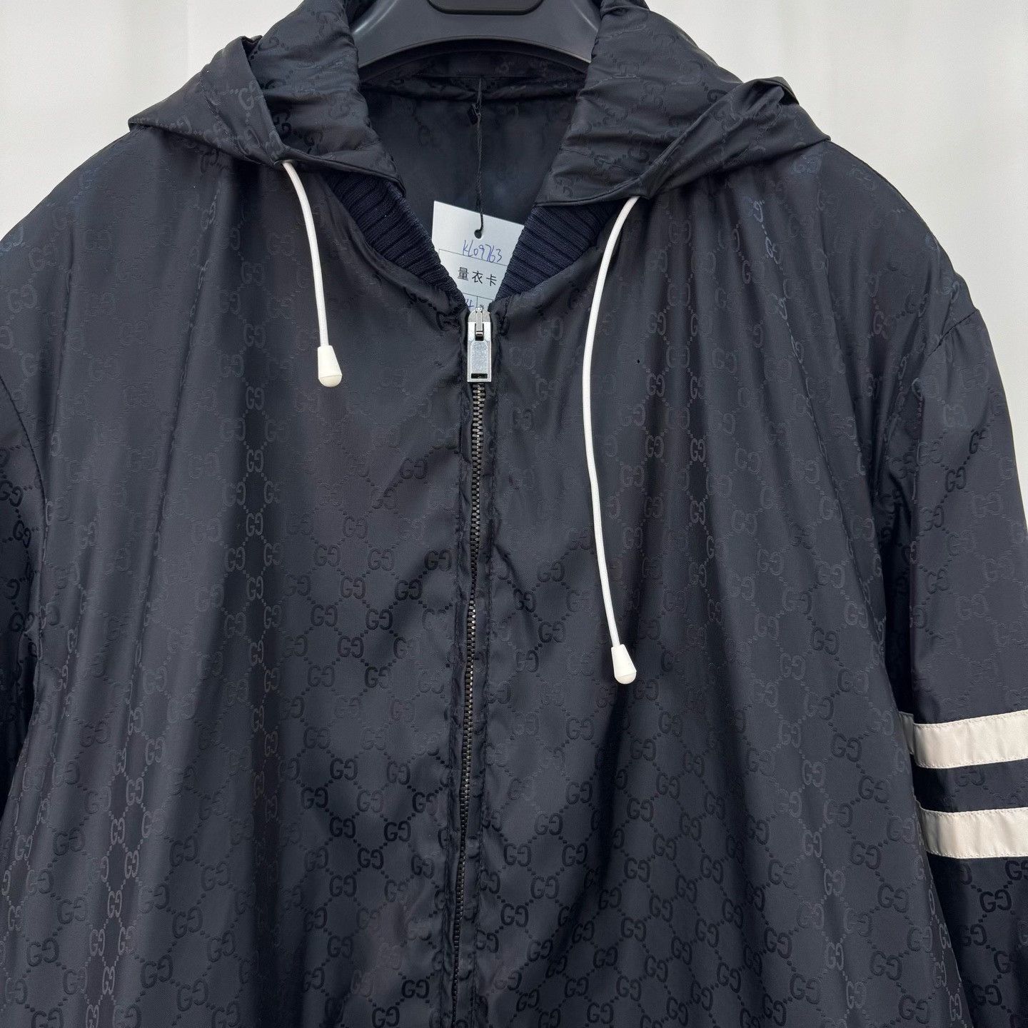 Gucci Gucci GG Monogram Hooded Zip Jacket Size 54 Size US L / EU 52-54 / 3 - 4 Thumbnail